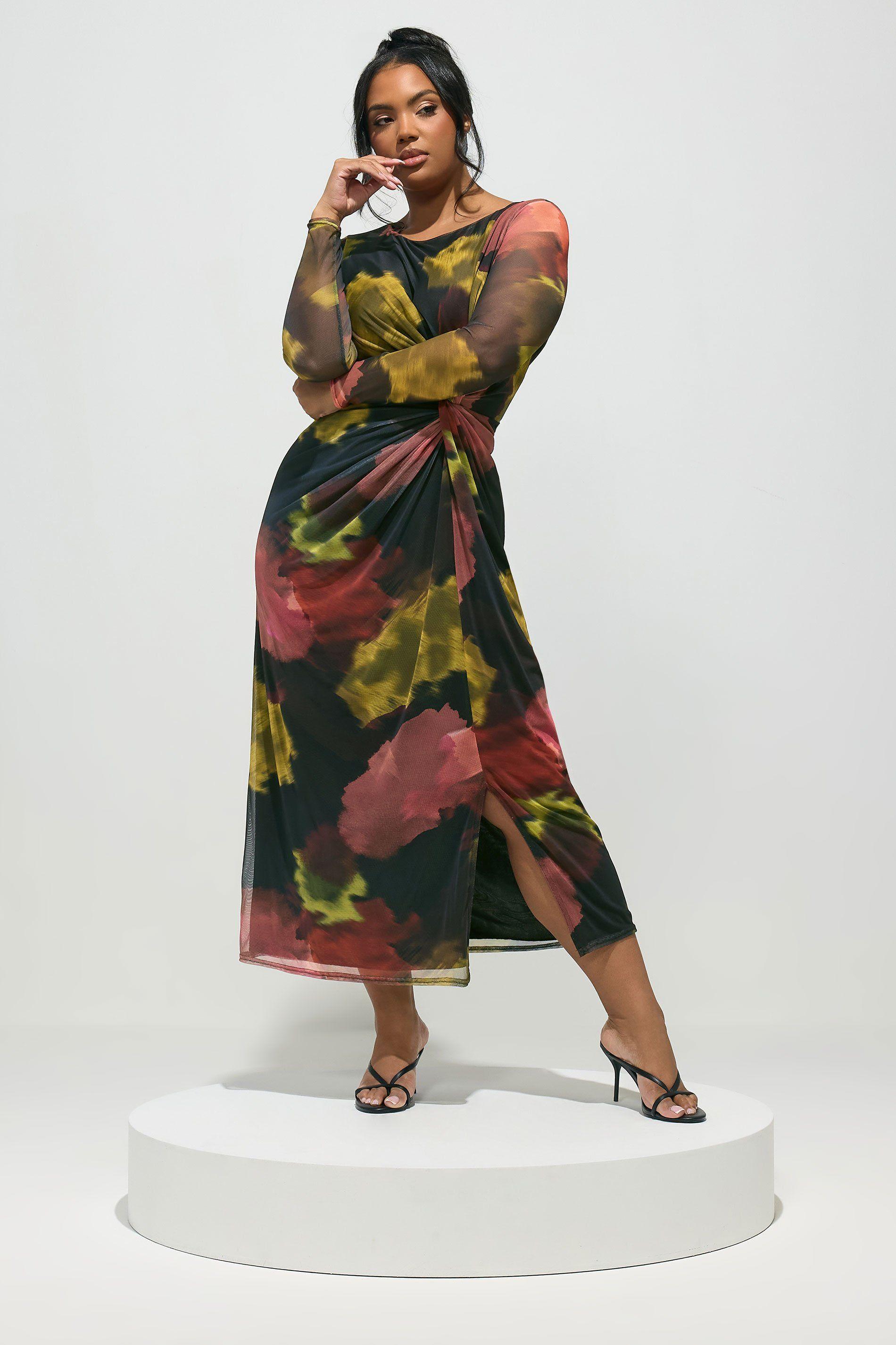 Abstract Knot Maxi Dress by YOURS