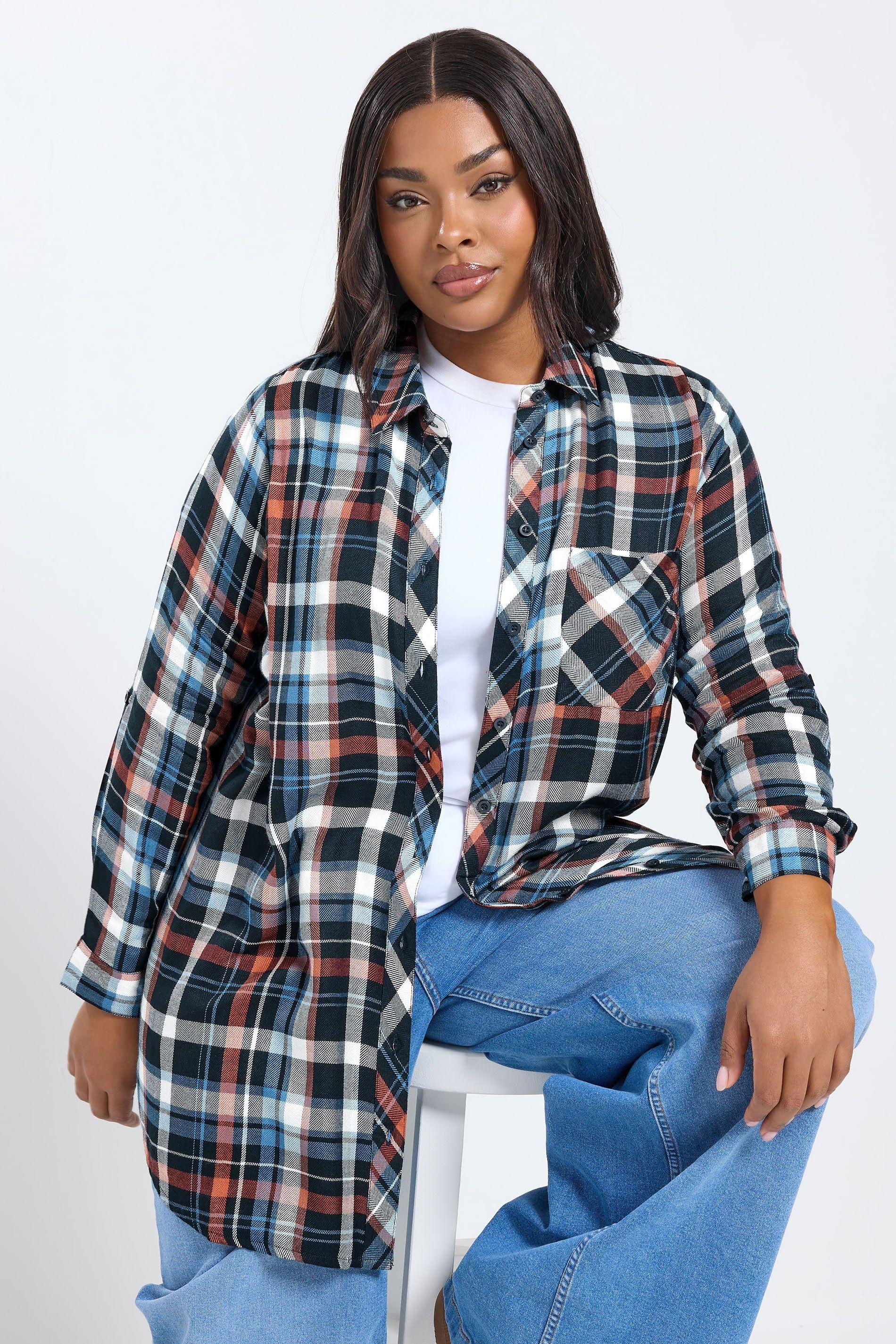 Boyfriend Check Shirt by YOURS