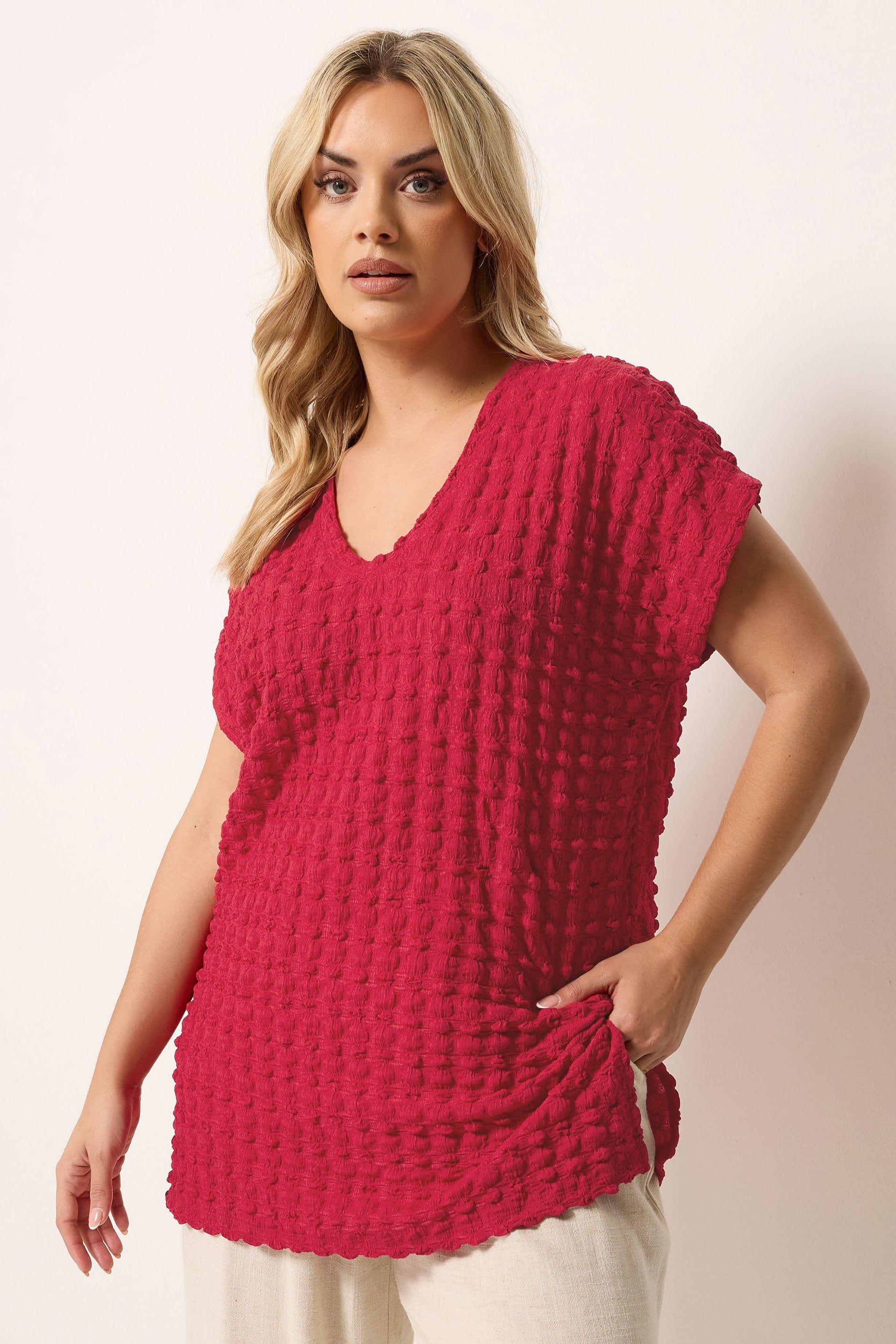 Bubble Textured T-Shirt by YOURS