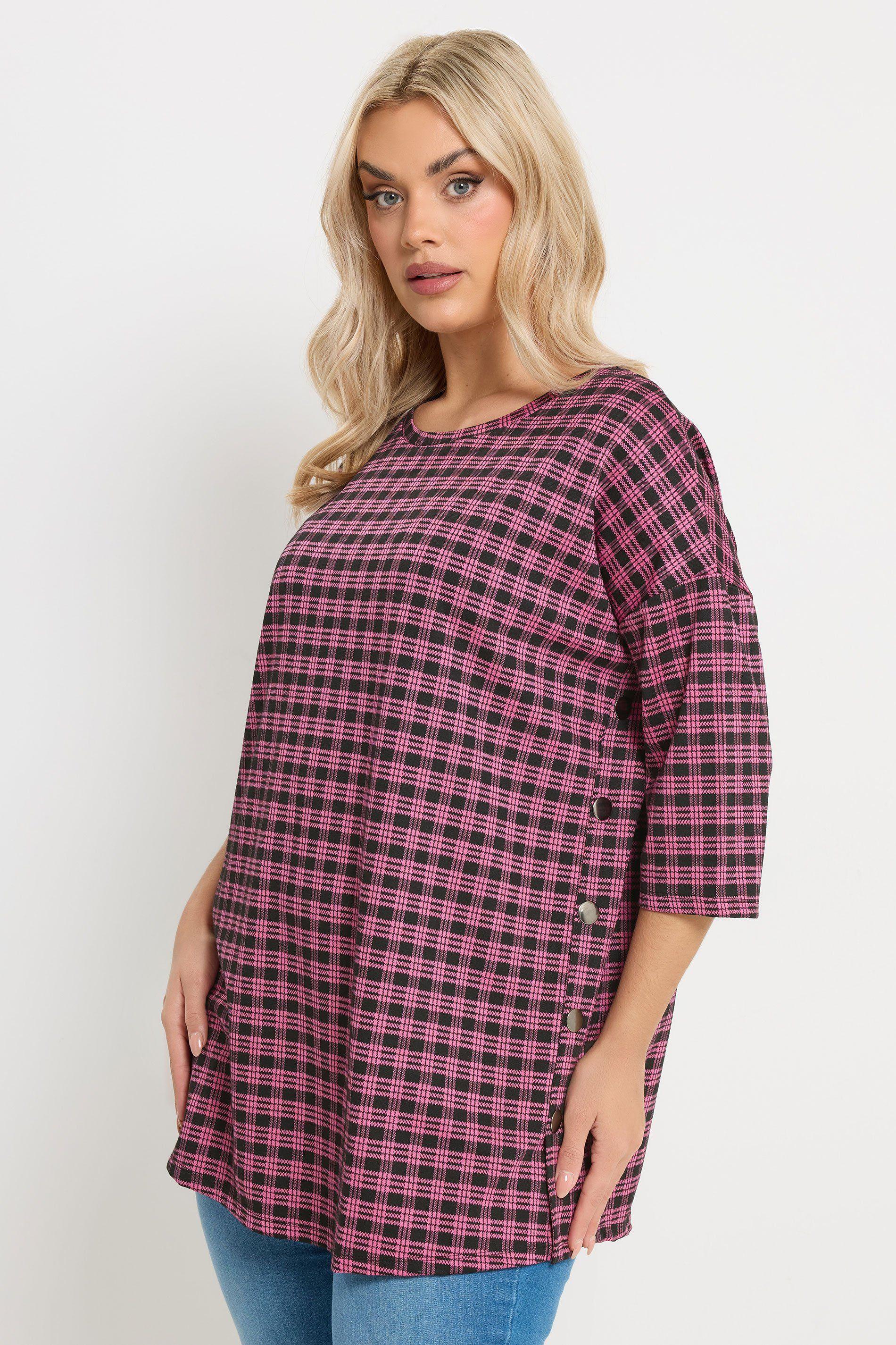 Check Side Button Top by YOURS