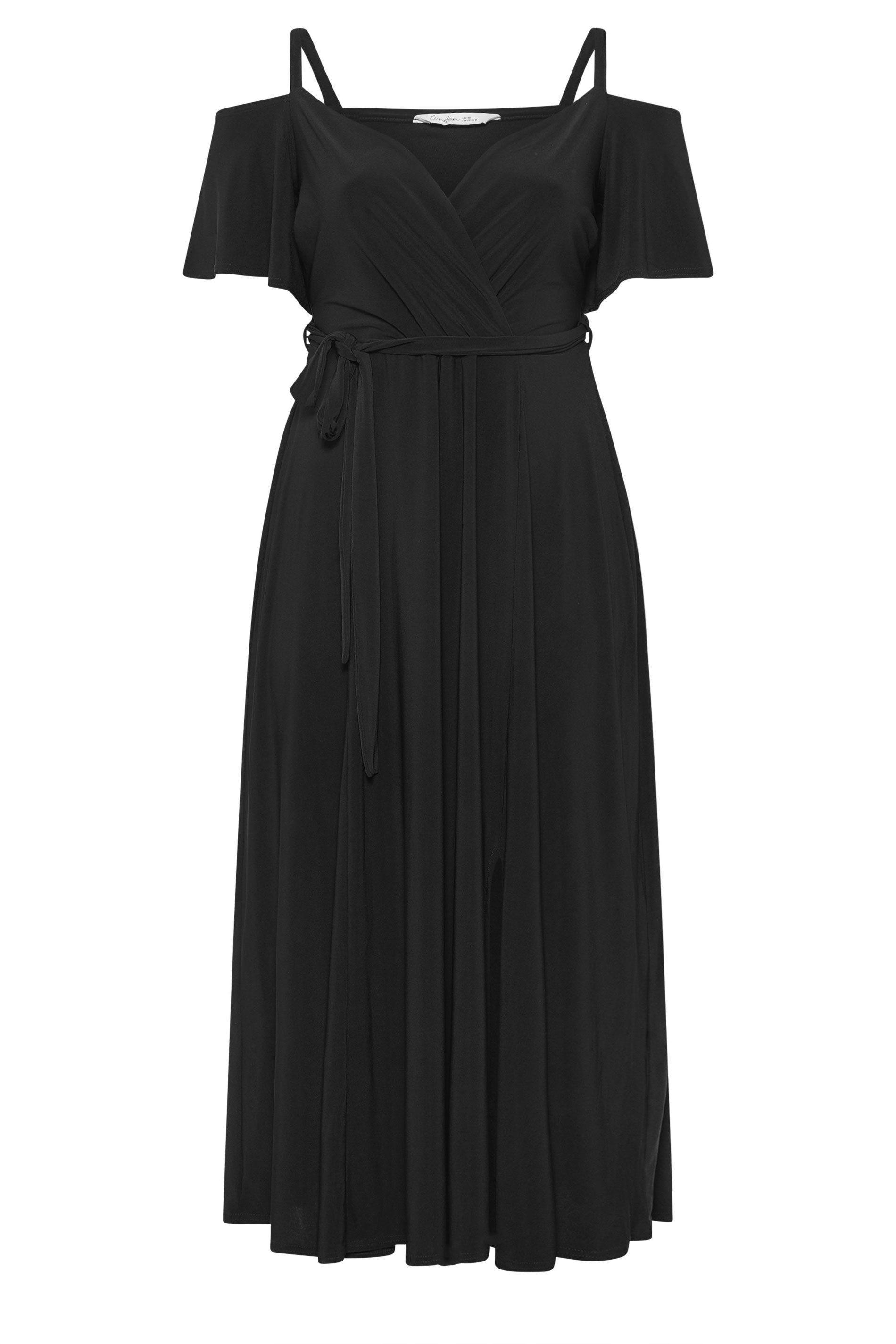 Cold Shoulder Maxi Dress by YOURS