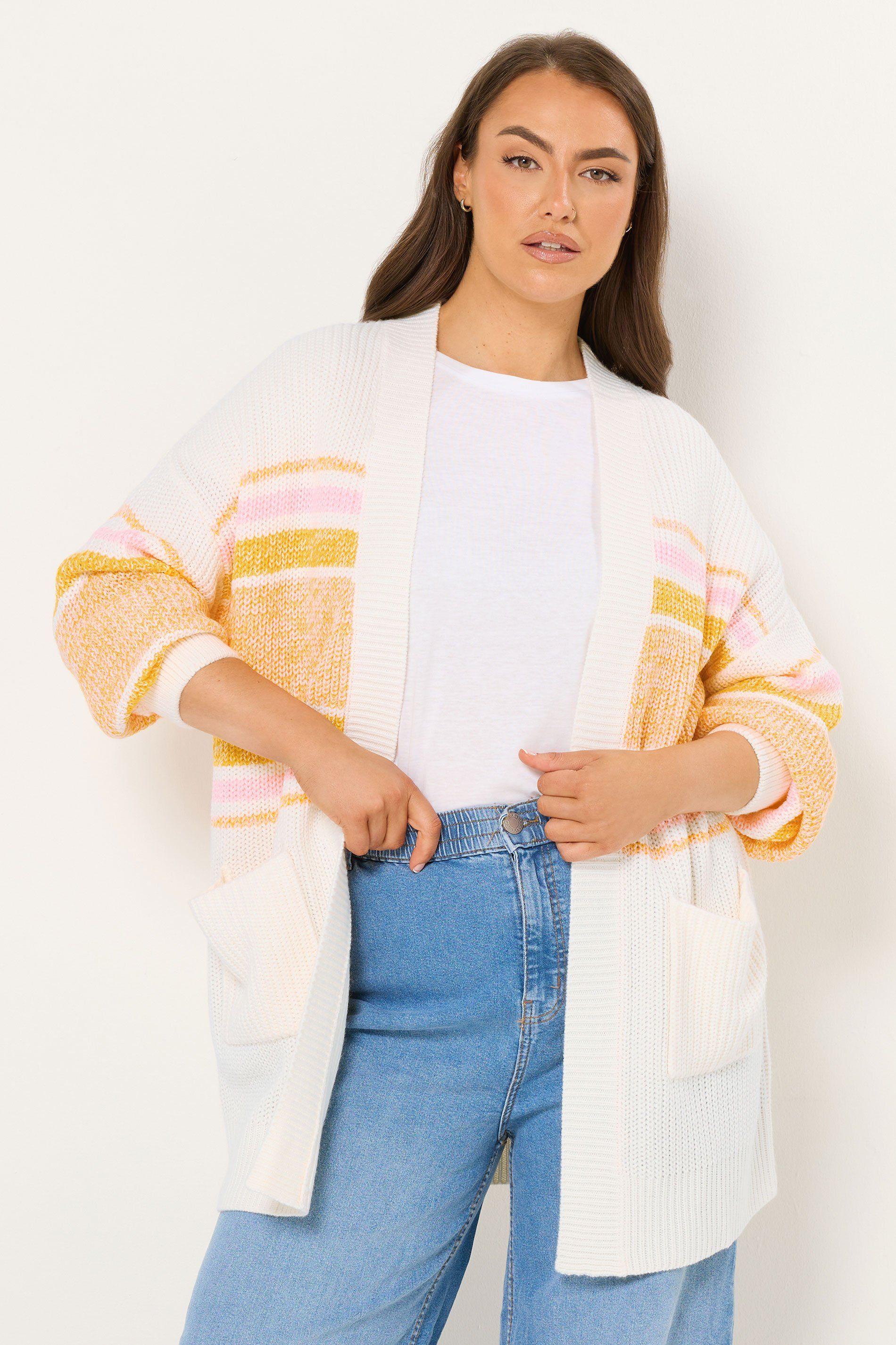 Colourblock Midi Cardigan by YOURS