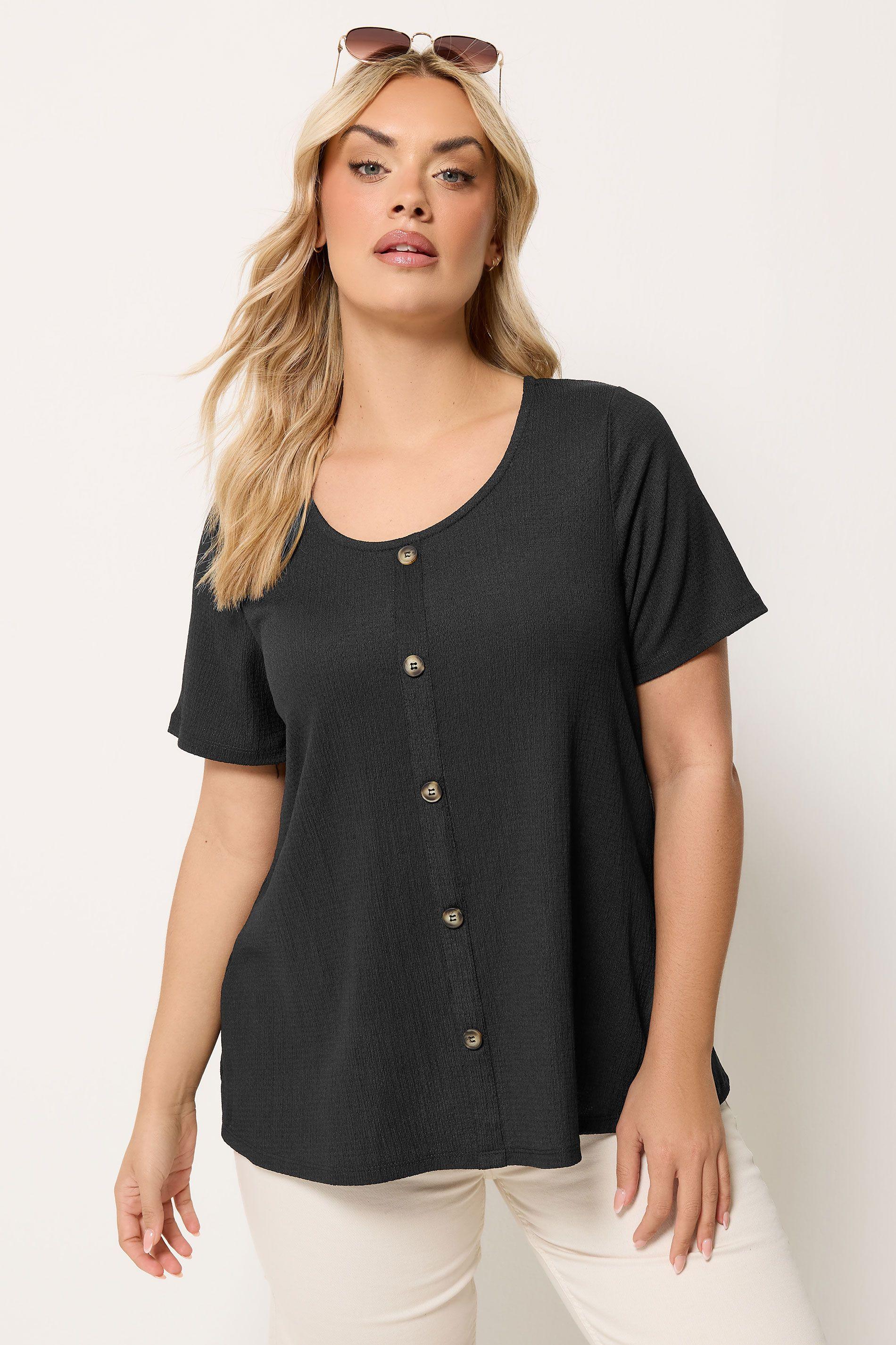 Crinkle T-Shirt by YOURS