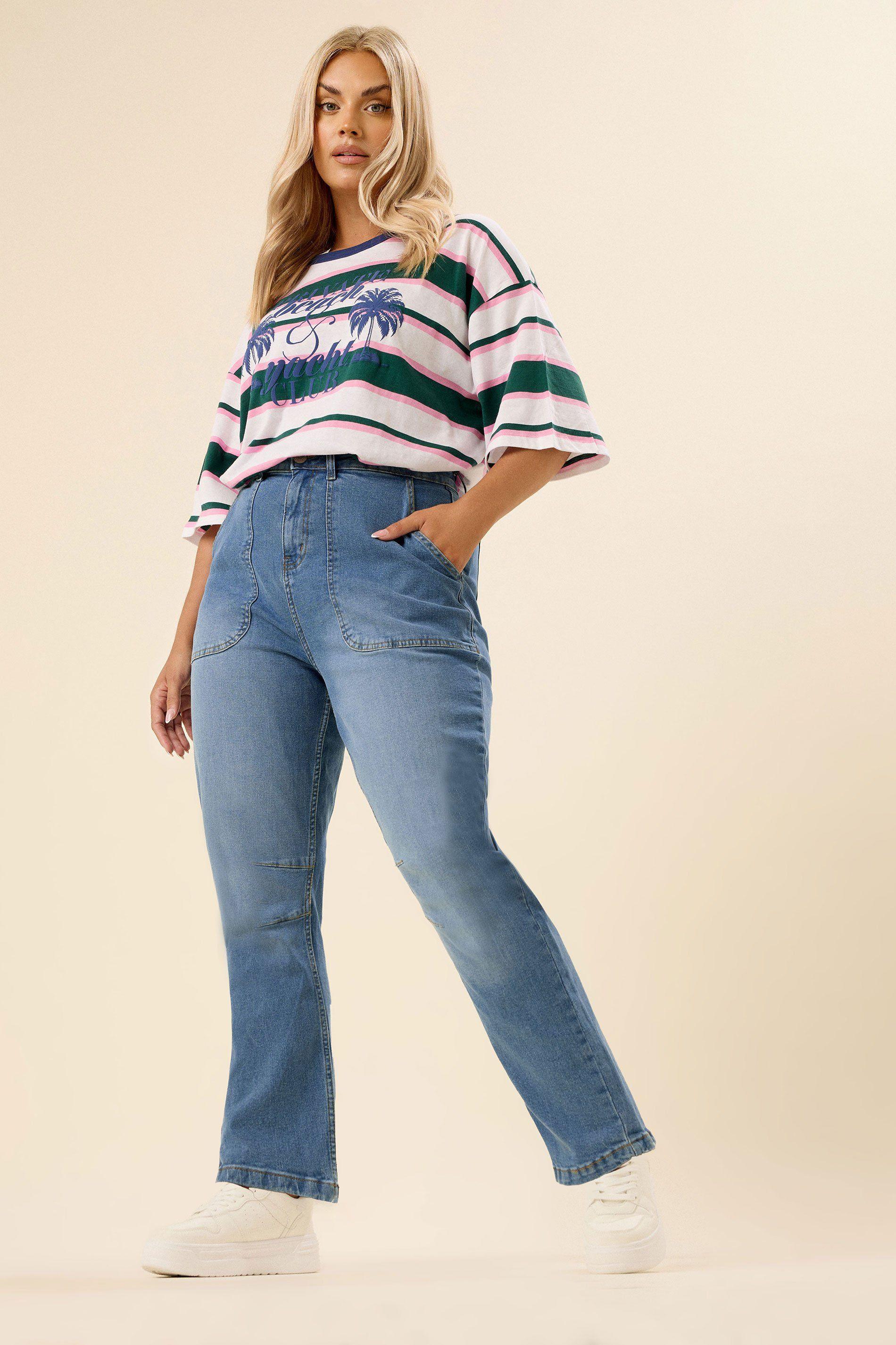 Denim Barrel Jeans by YOURS