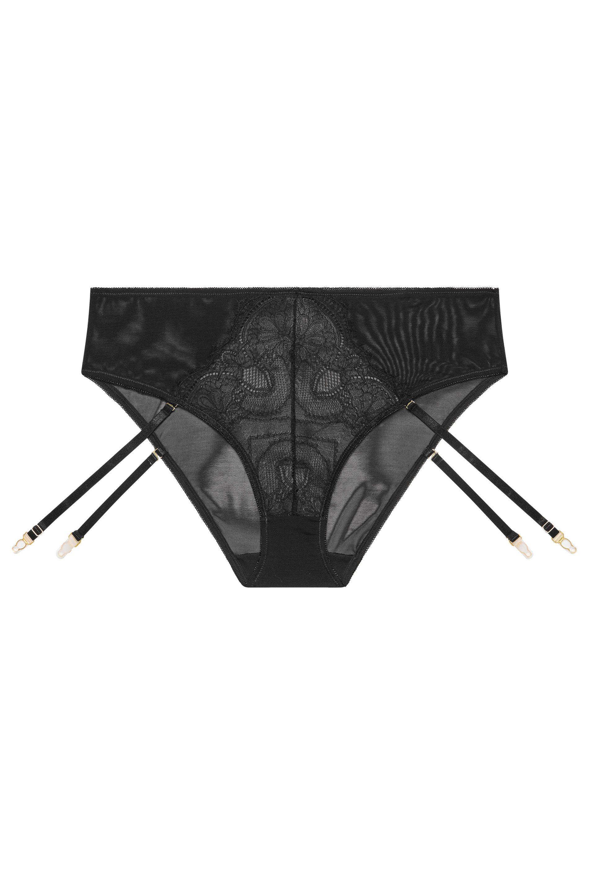 Detachable Suspender Full Briefs by YOURS