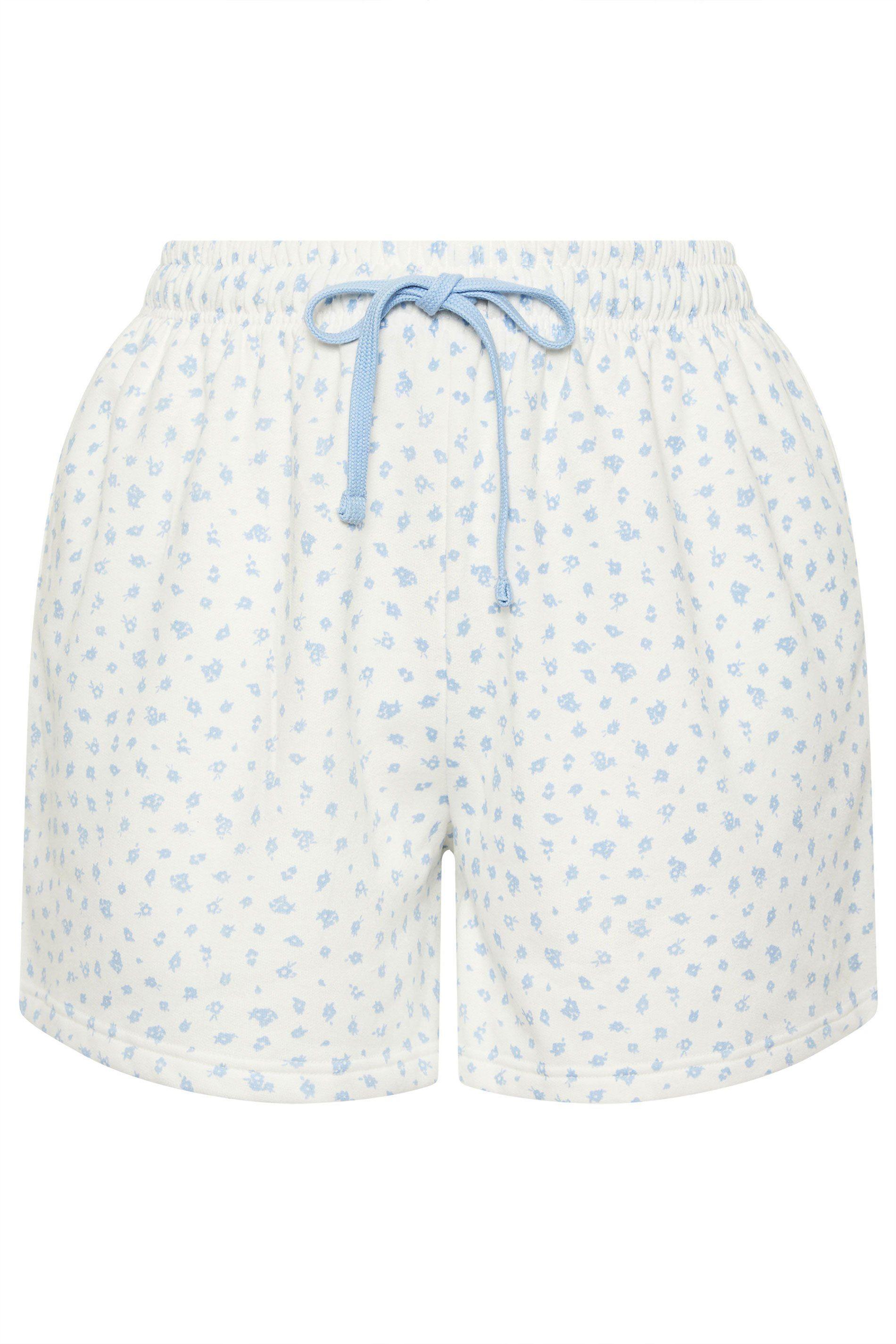 Ditsy Floral Jogger Shorts by YOURS