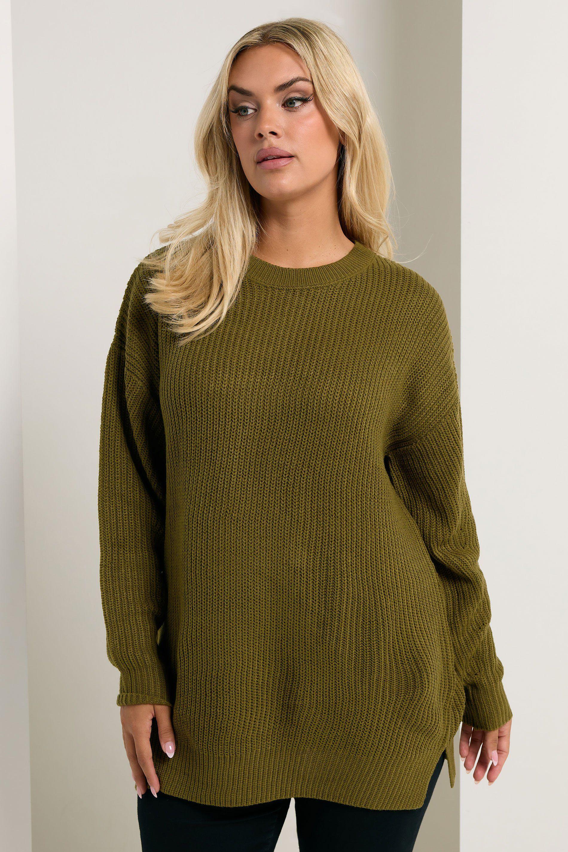 Drop Shoulder Jumper by YOURS