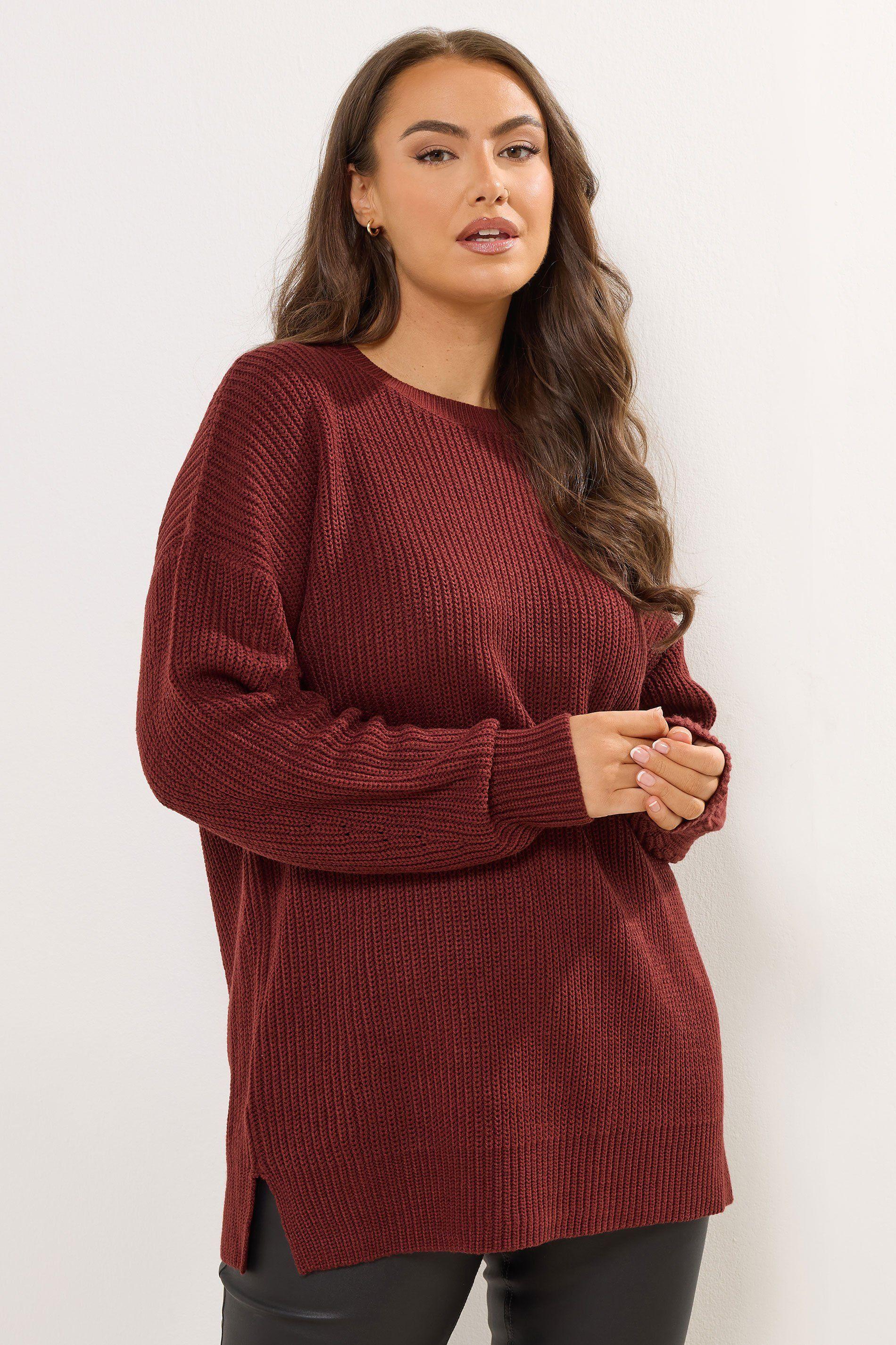 Drop Shoulder Jumper by YOURS