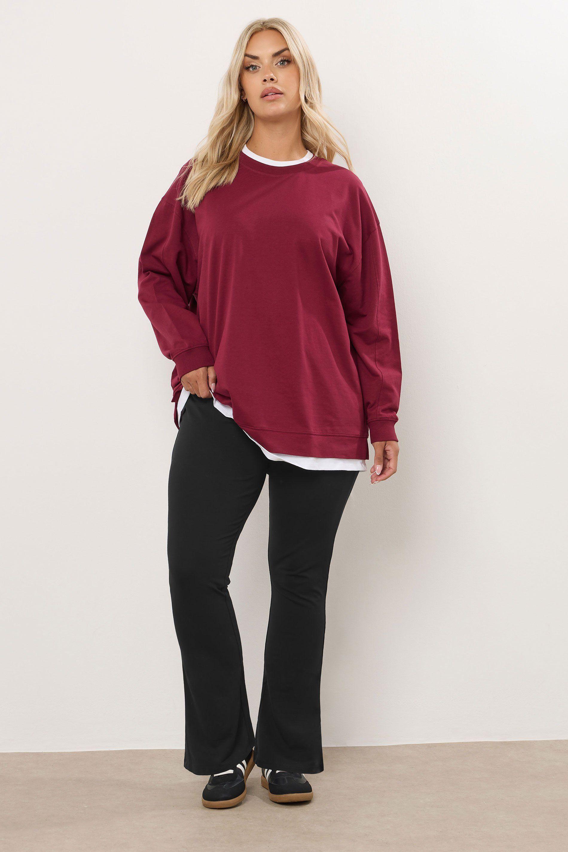 Elasticated Flared Leggings by YOURS