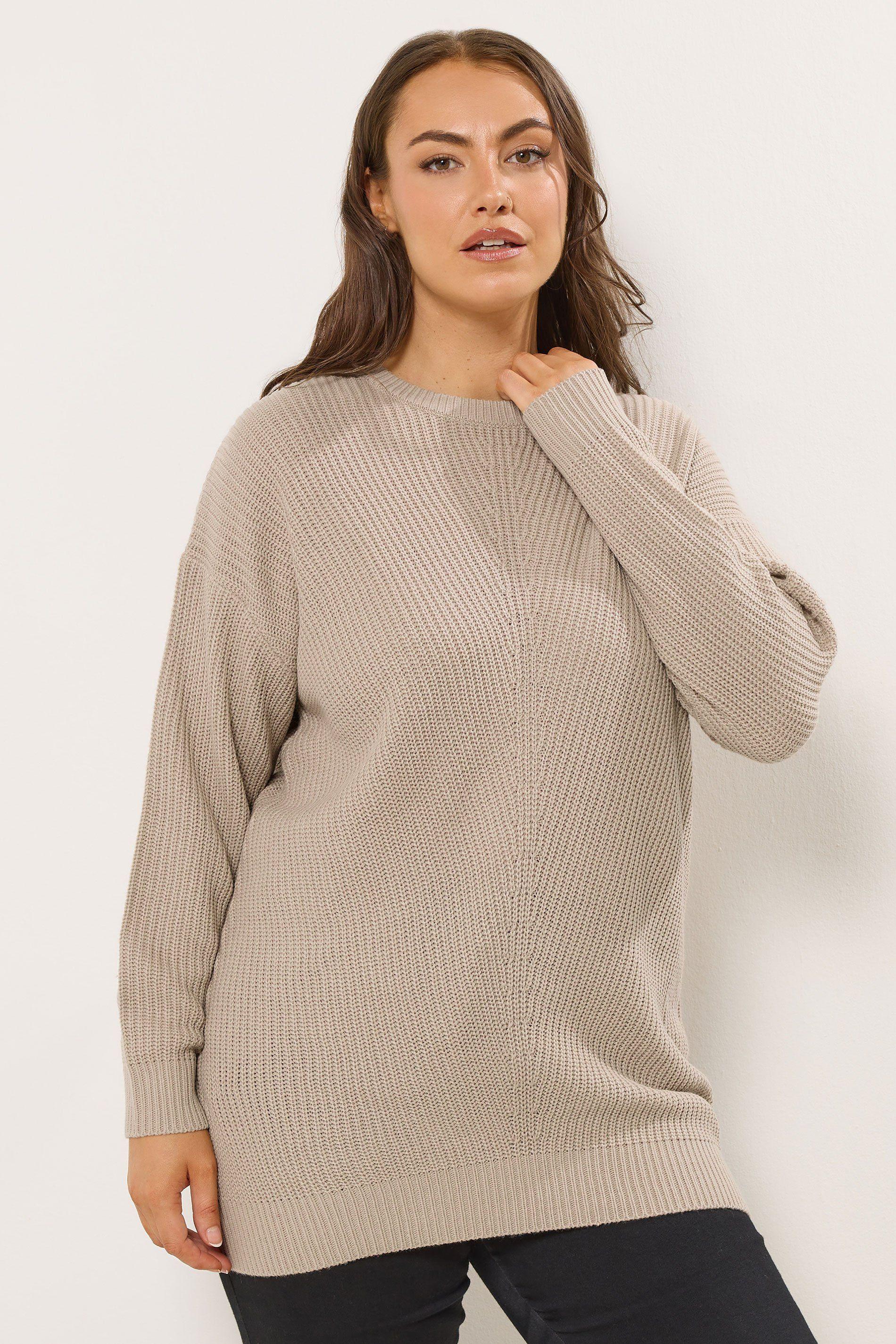 Essential Knitted Jumper by YOURS