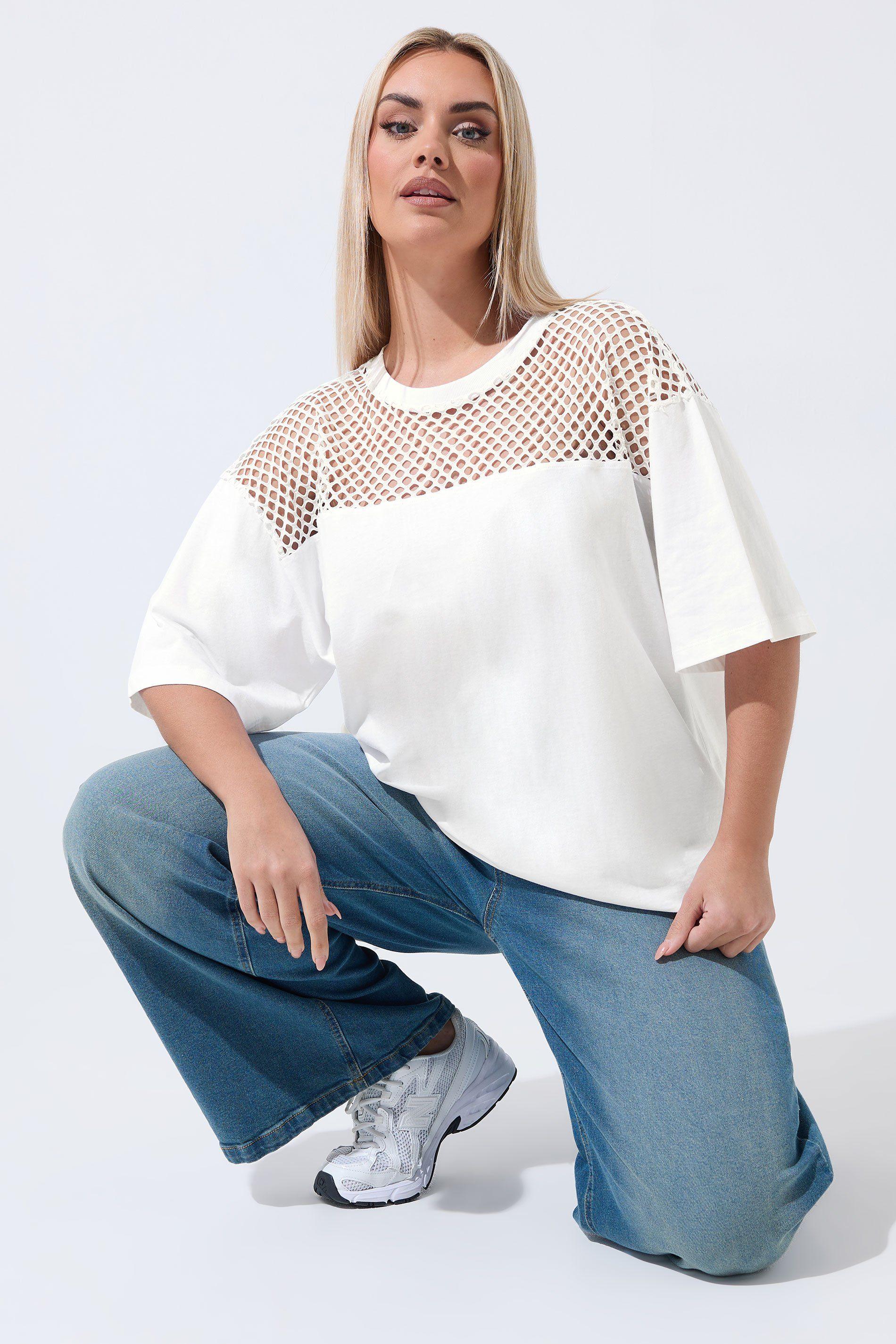 Fishnet T-Shirt by YOURS