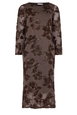 Floral Applique Maxi Dress by YOURS