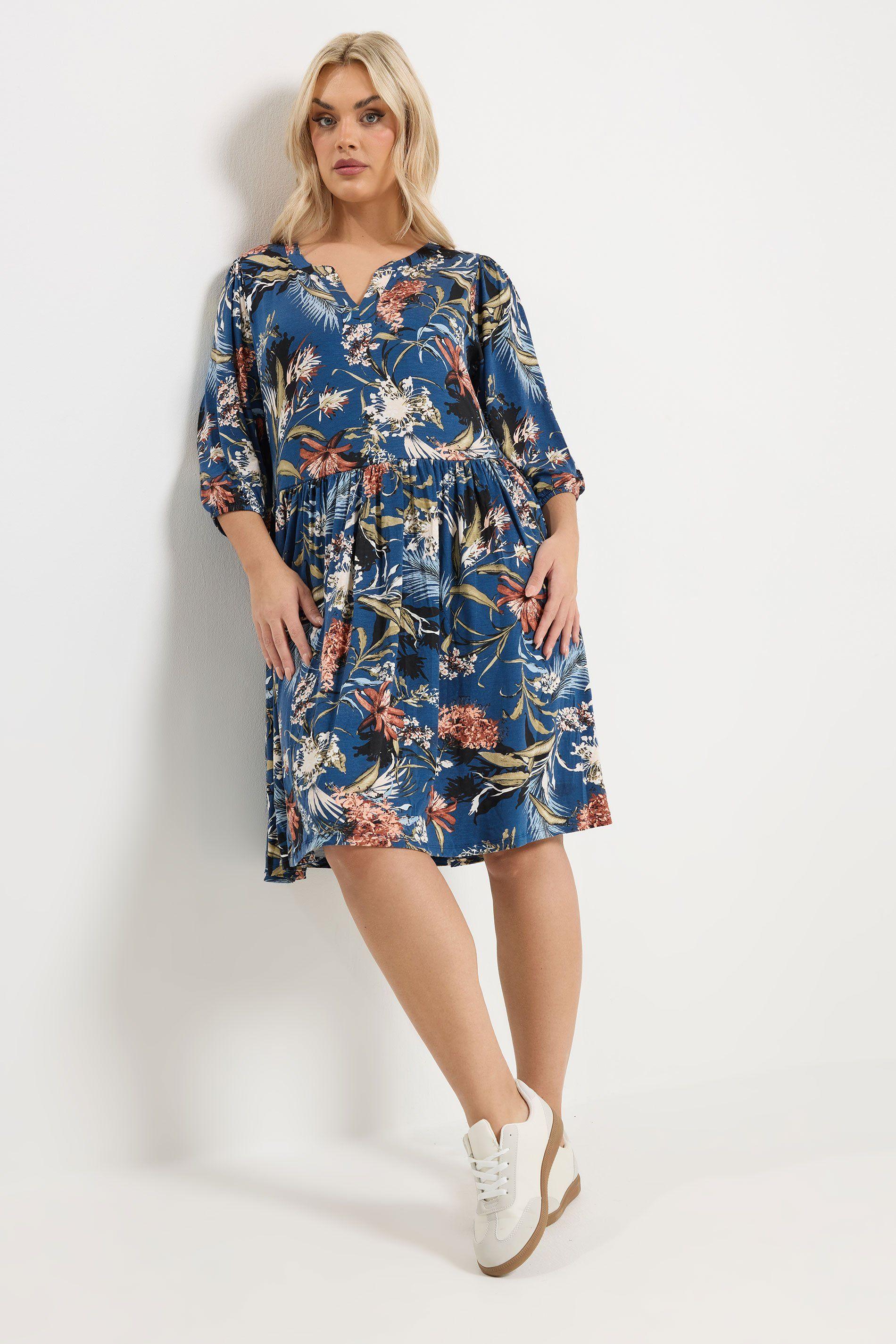 Floral Mini Dress by YOURS