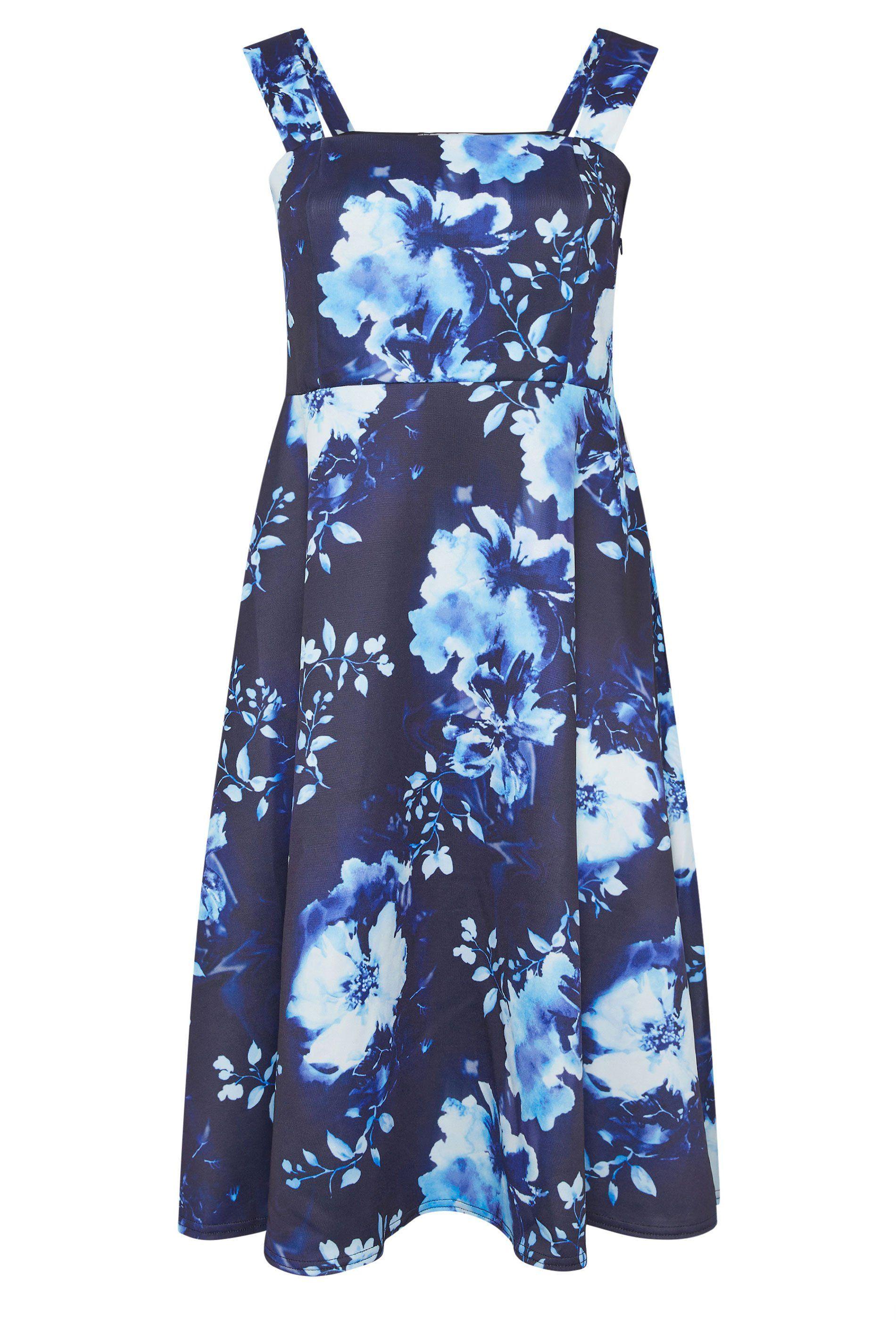 Floral Skater Dress by YOURS