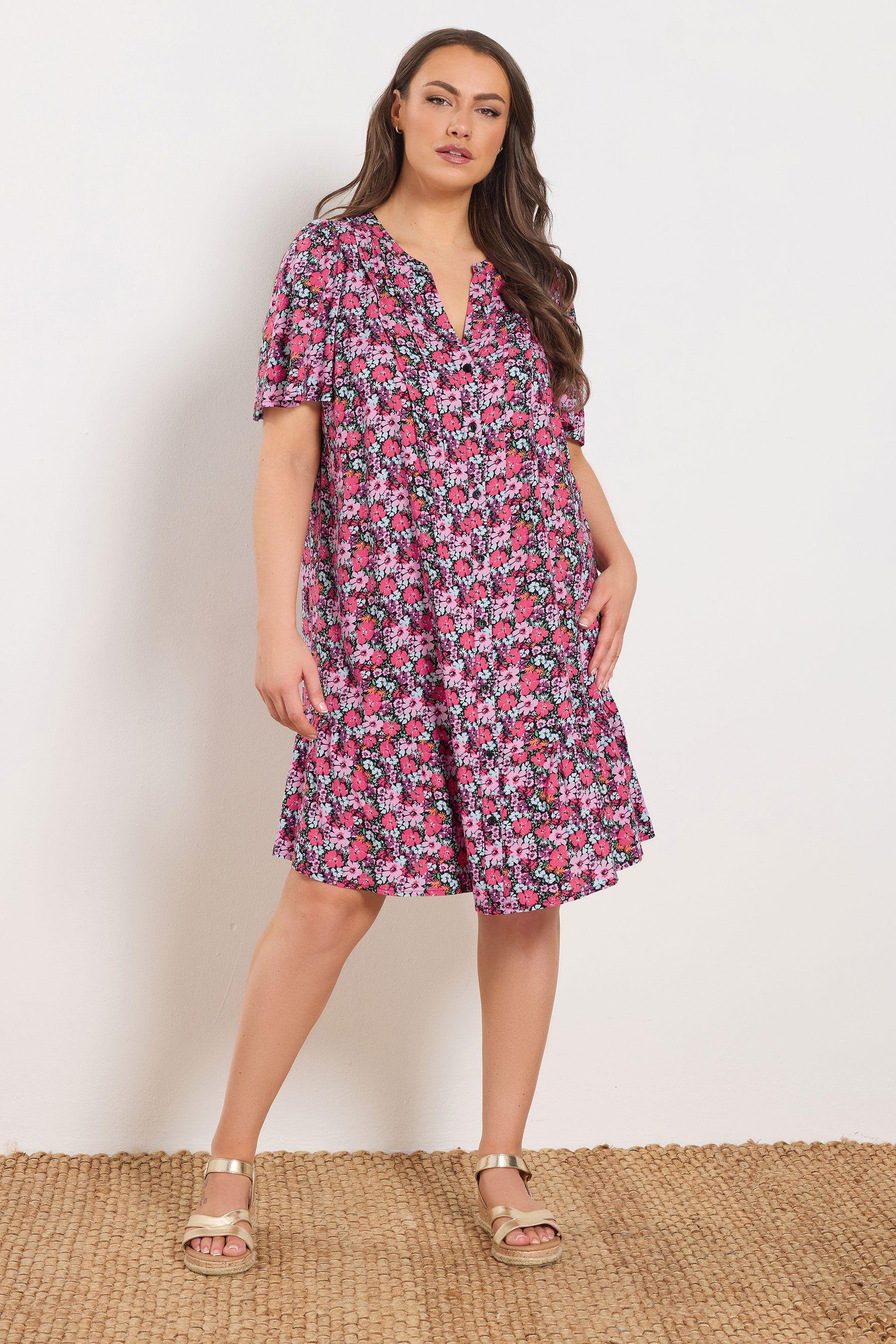 Floral Smock Dress by YOURS