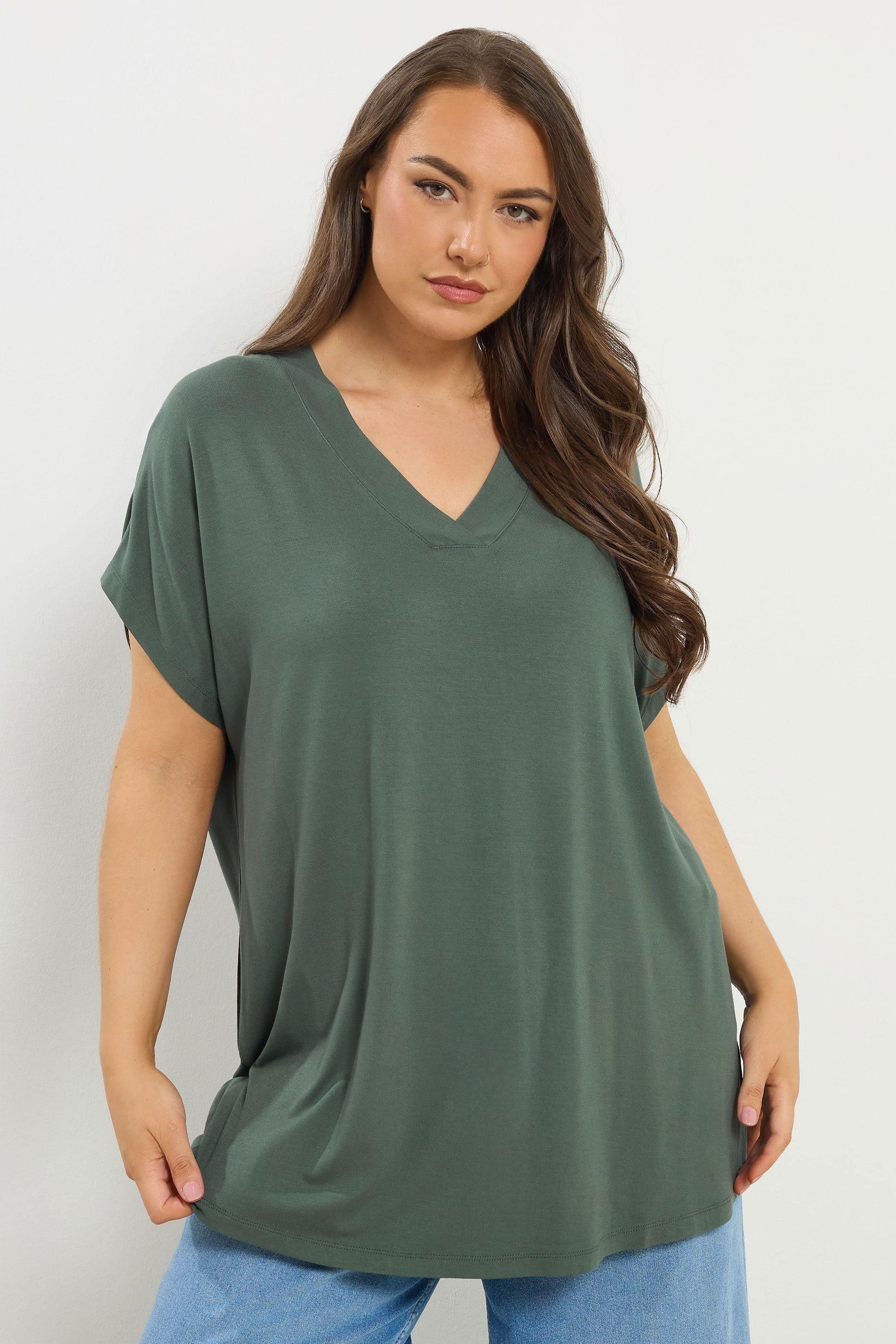 Grown-On Sleeve T-Shirt by YOURS