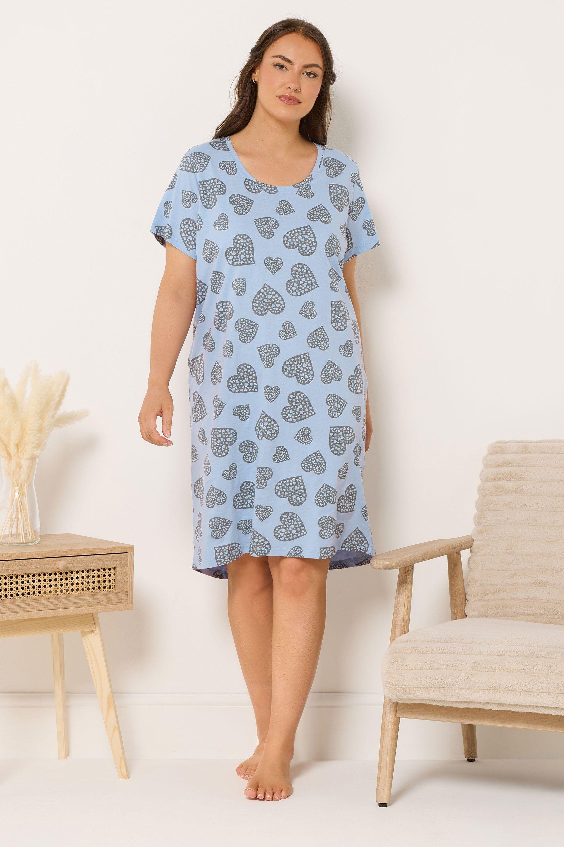 Heart Dipped Back Nightdress by YOURS