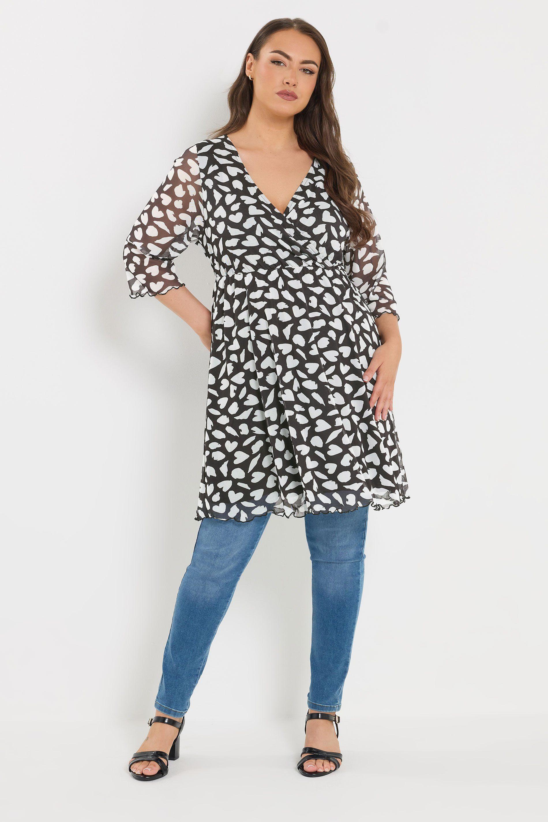Heart Tunic Top by YOURS