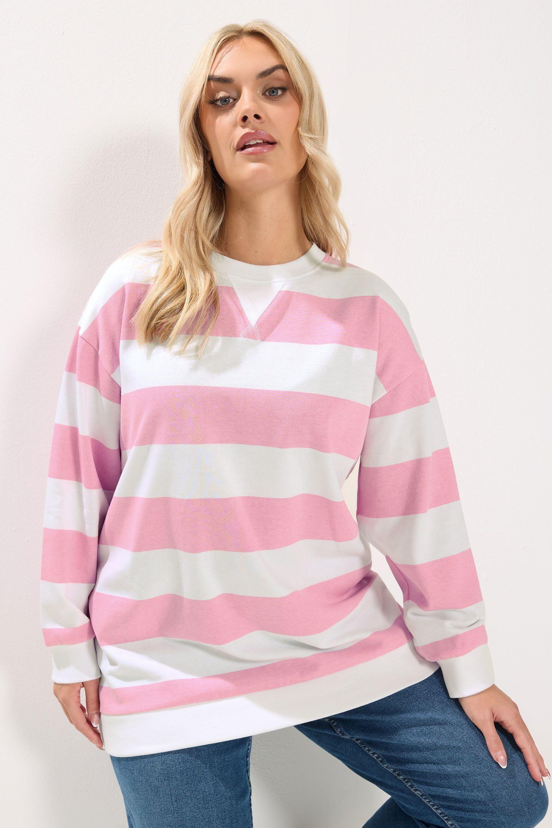 Jersey Stripe Sweatshirt by YOURS