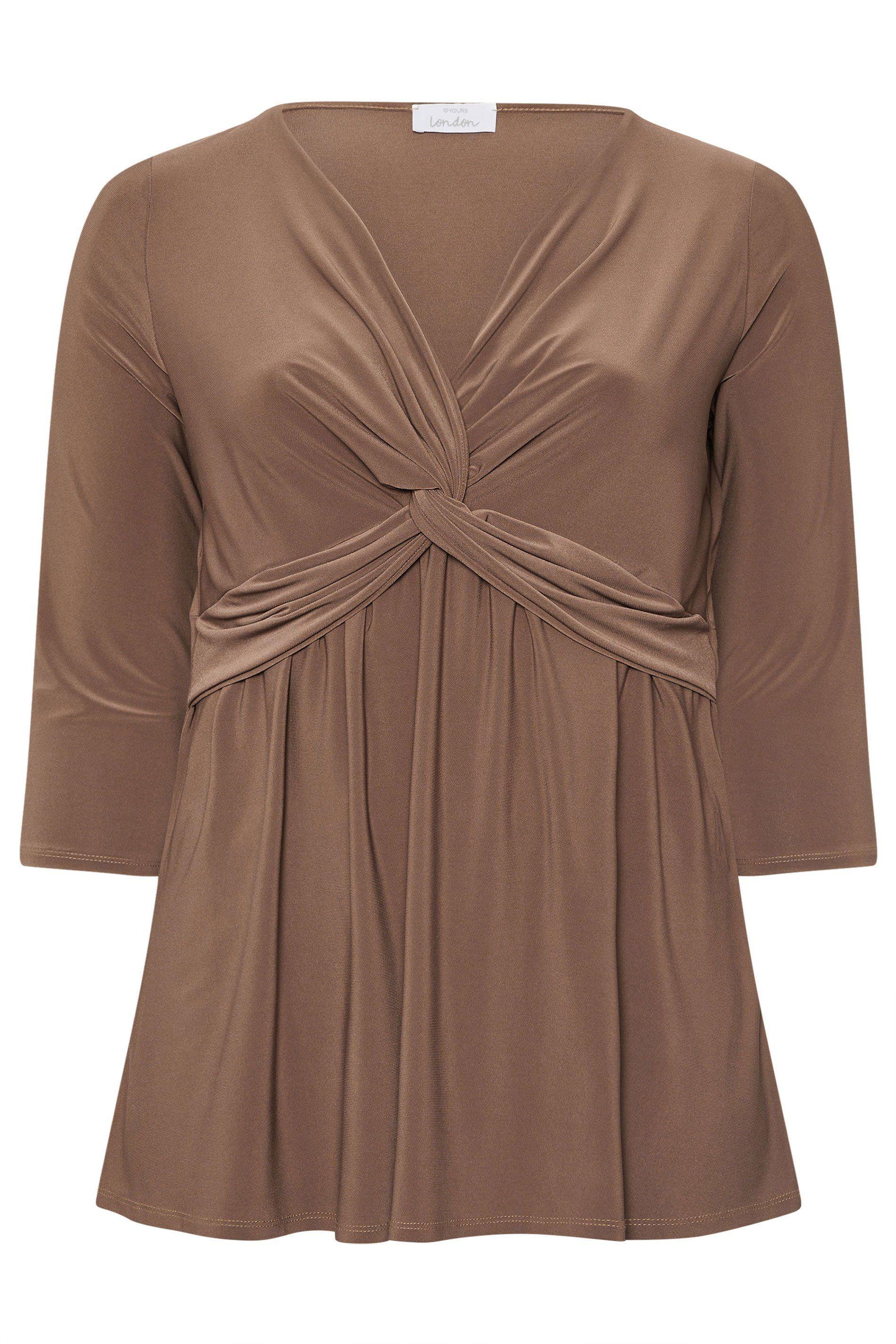 Knot Front Top by YOURS