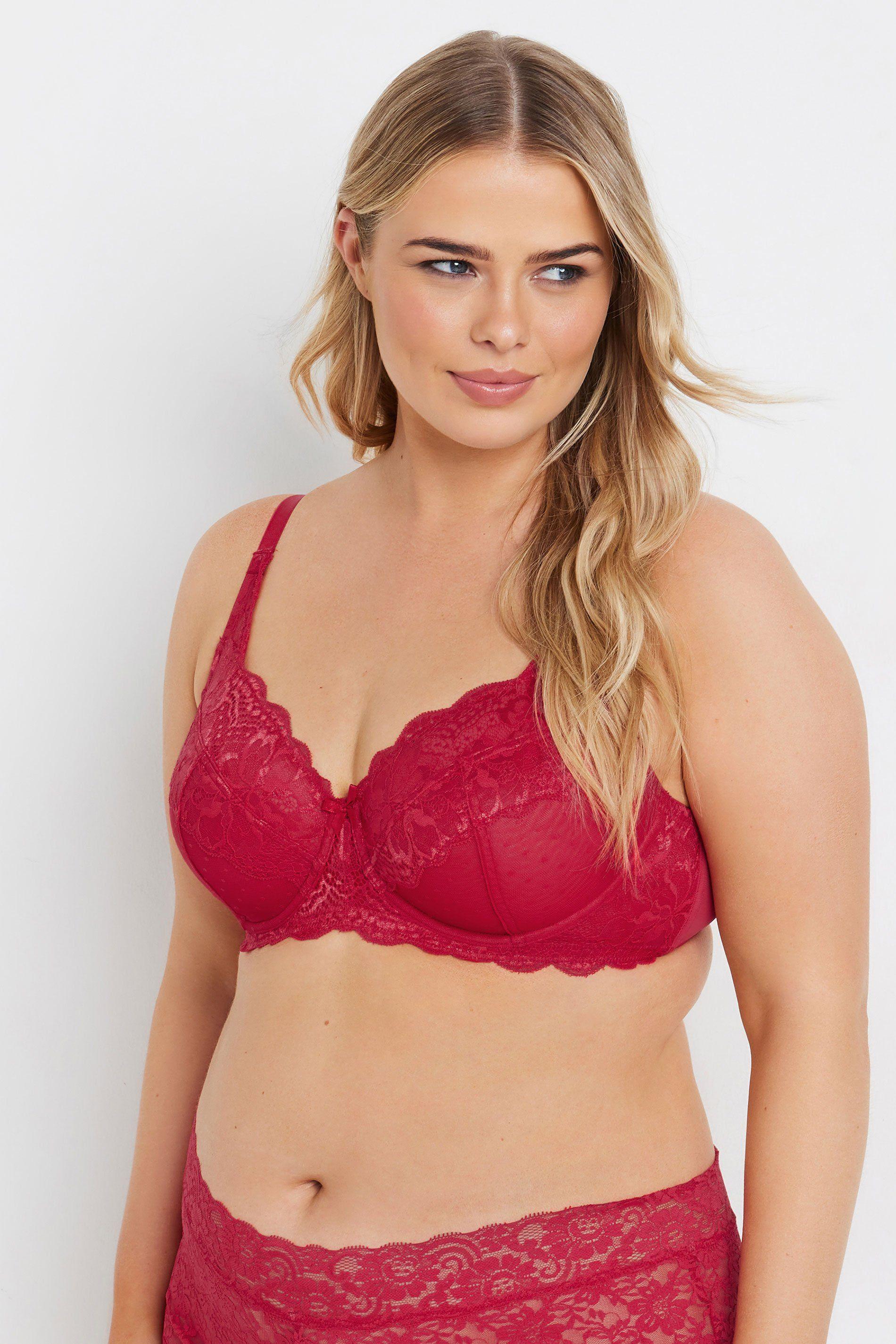 Lace Underwired Bra by YOURS