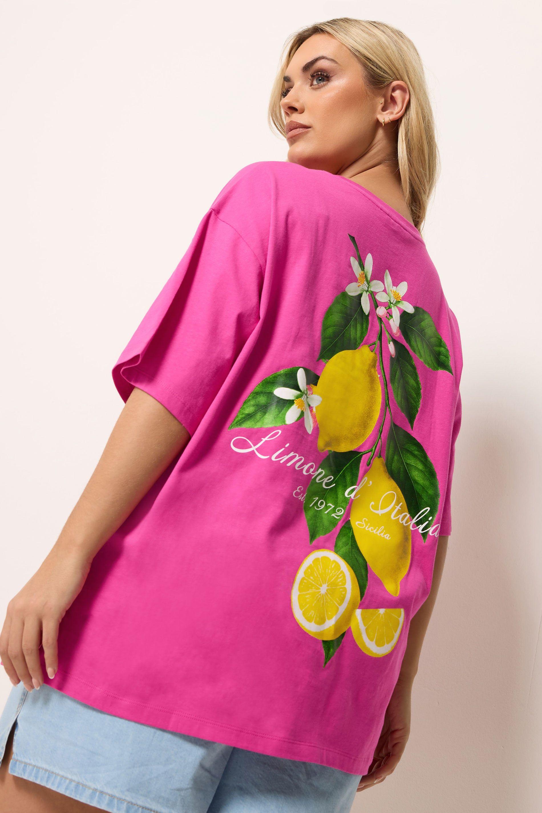 Lemon Graphic T-Shirt by YOURS