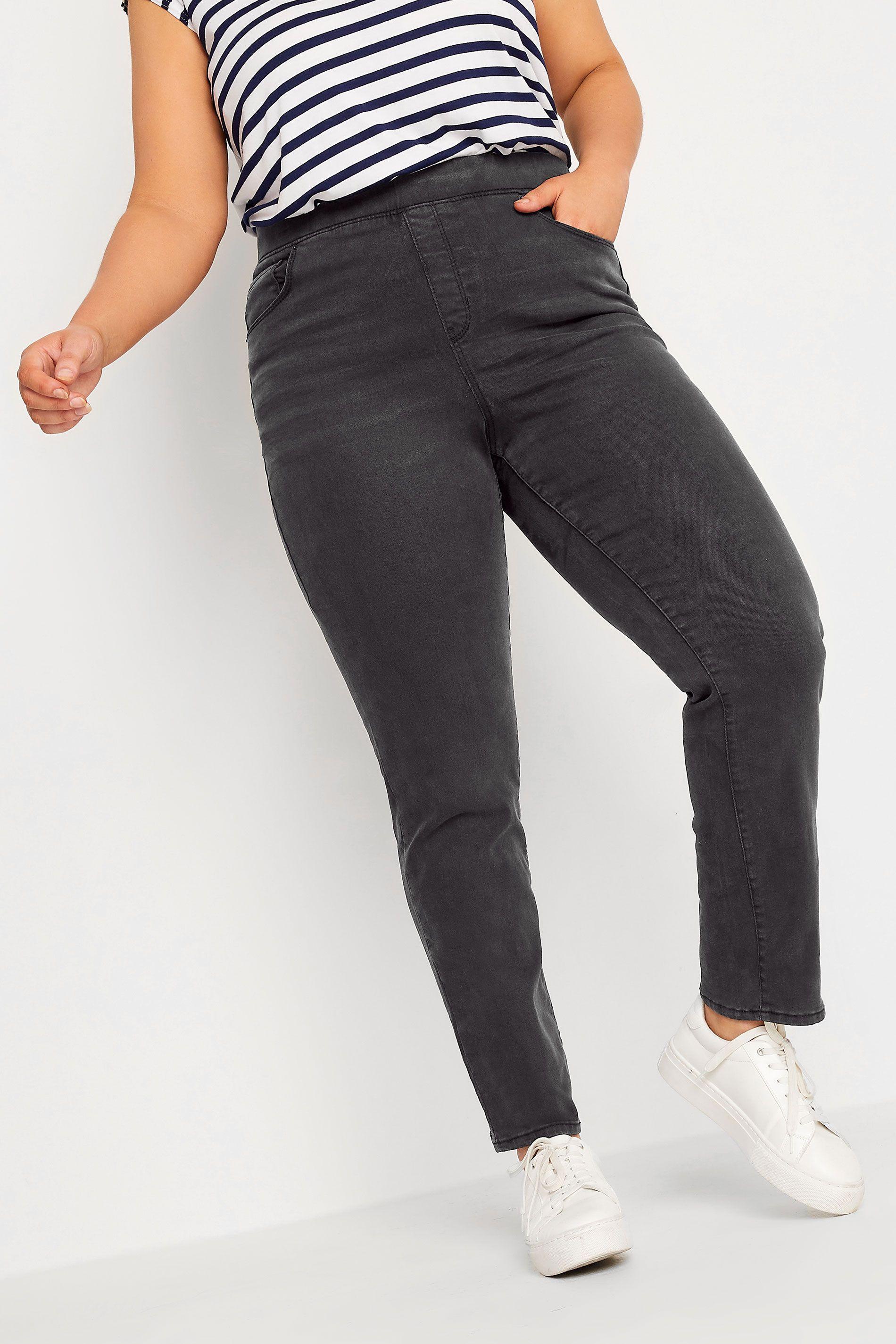 Low Rise Jeggings by YOURS