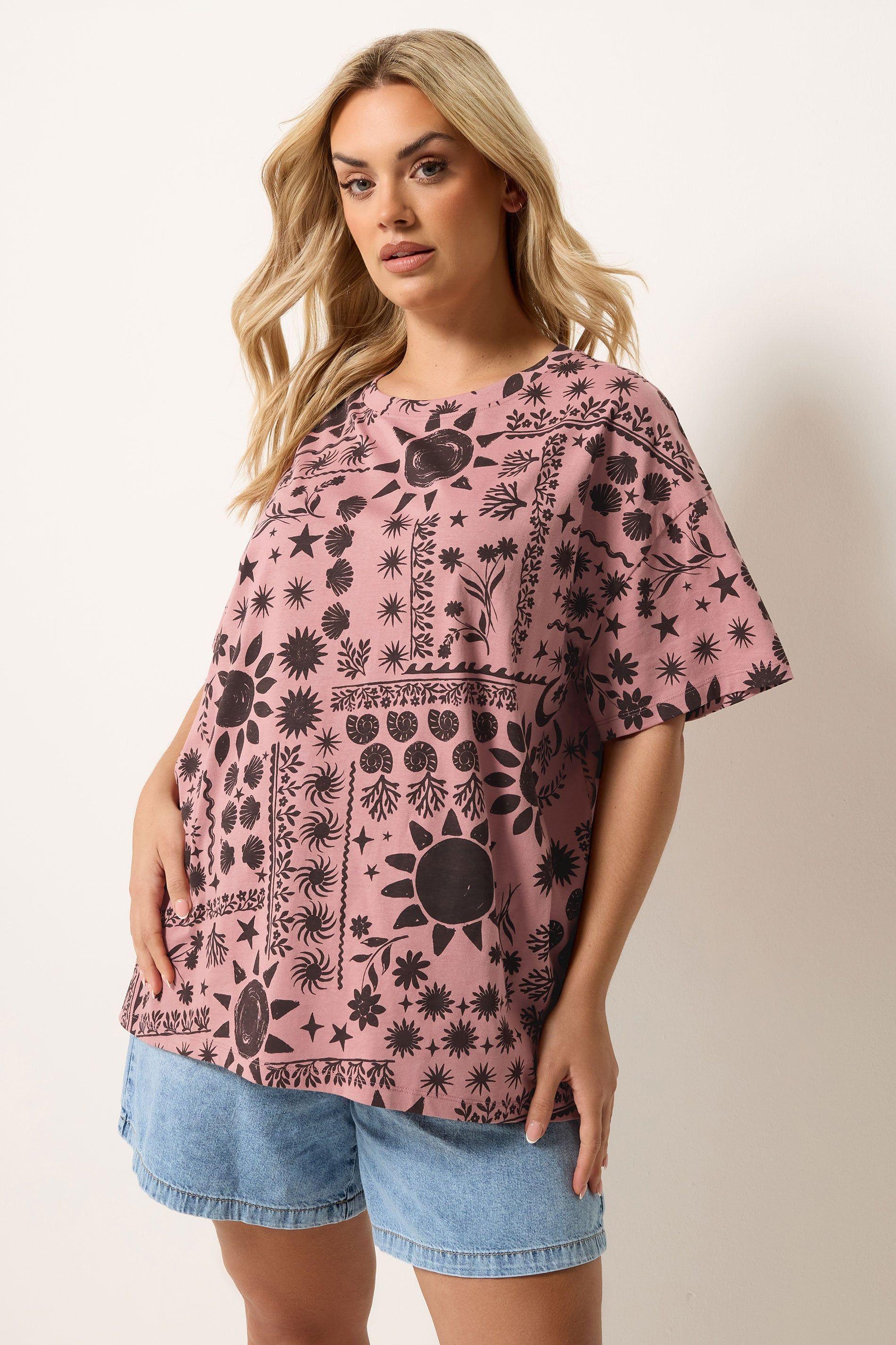 Mixed Celestial T-Shirt by YOURS