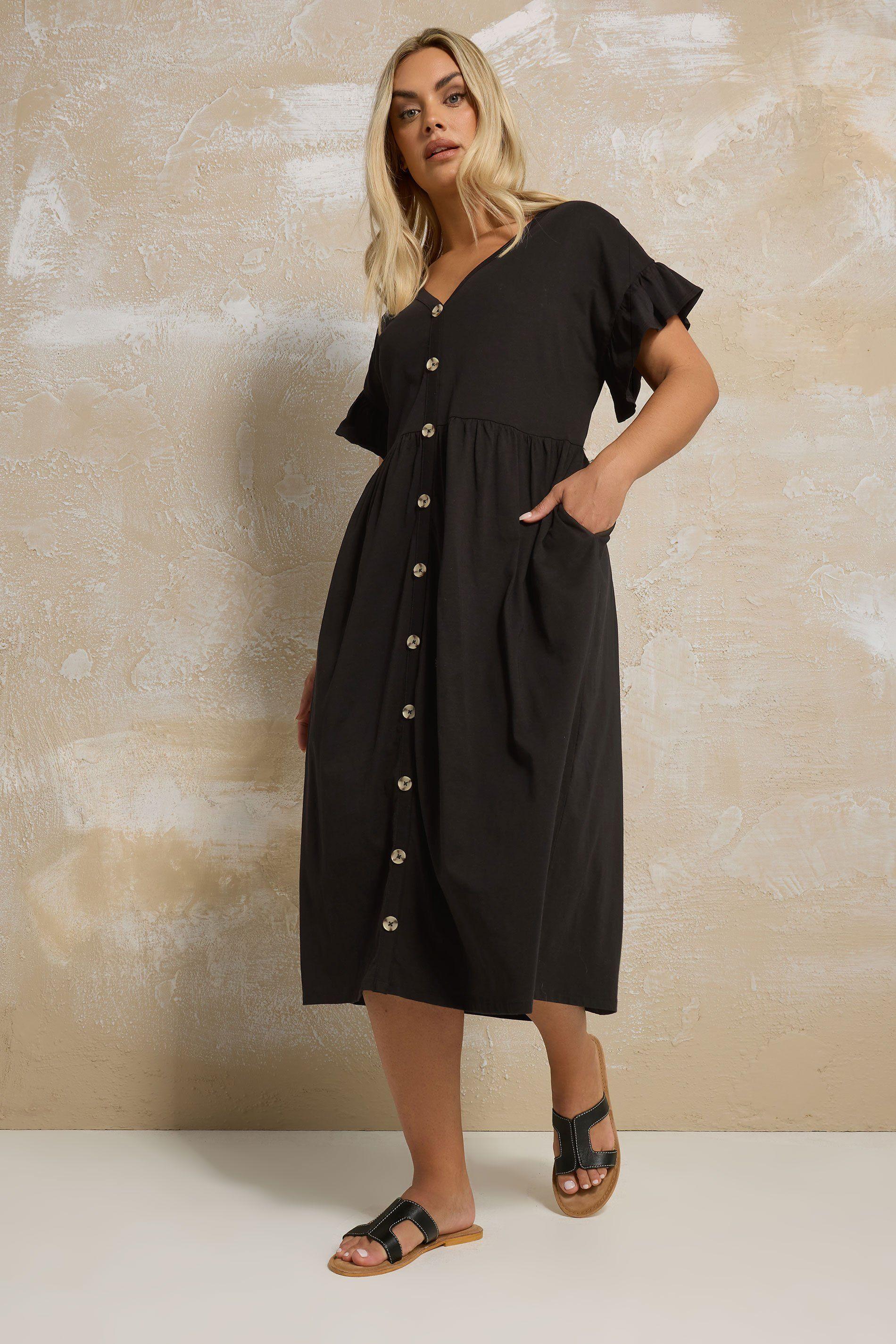 Peplum Midaxi Dress by YOURS