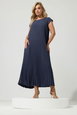 Pleated Maxi Dress by YOURS