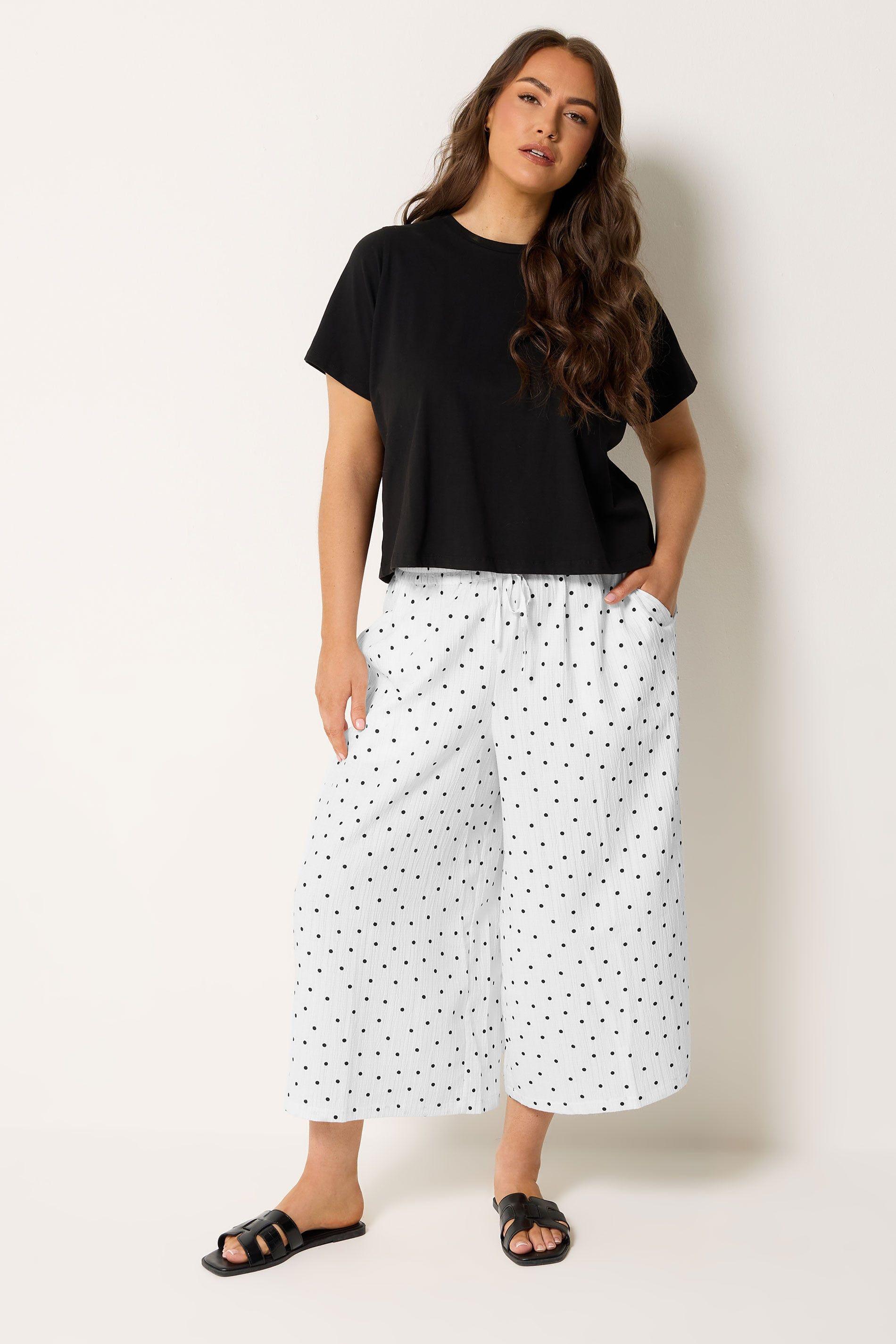 Polka Dot Culottes by YOURS