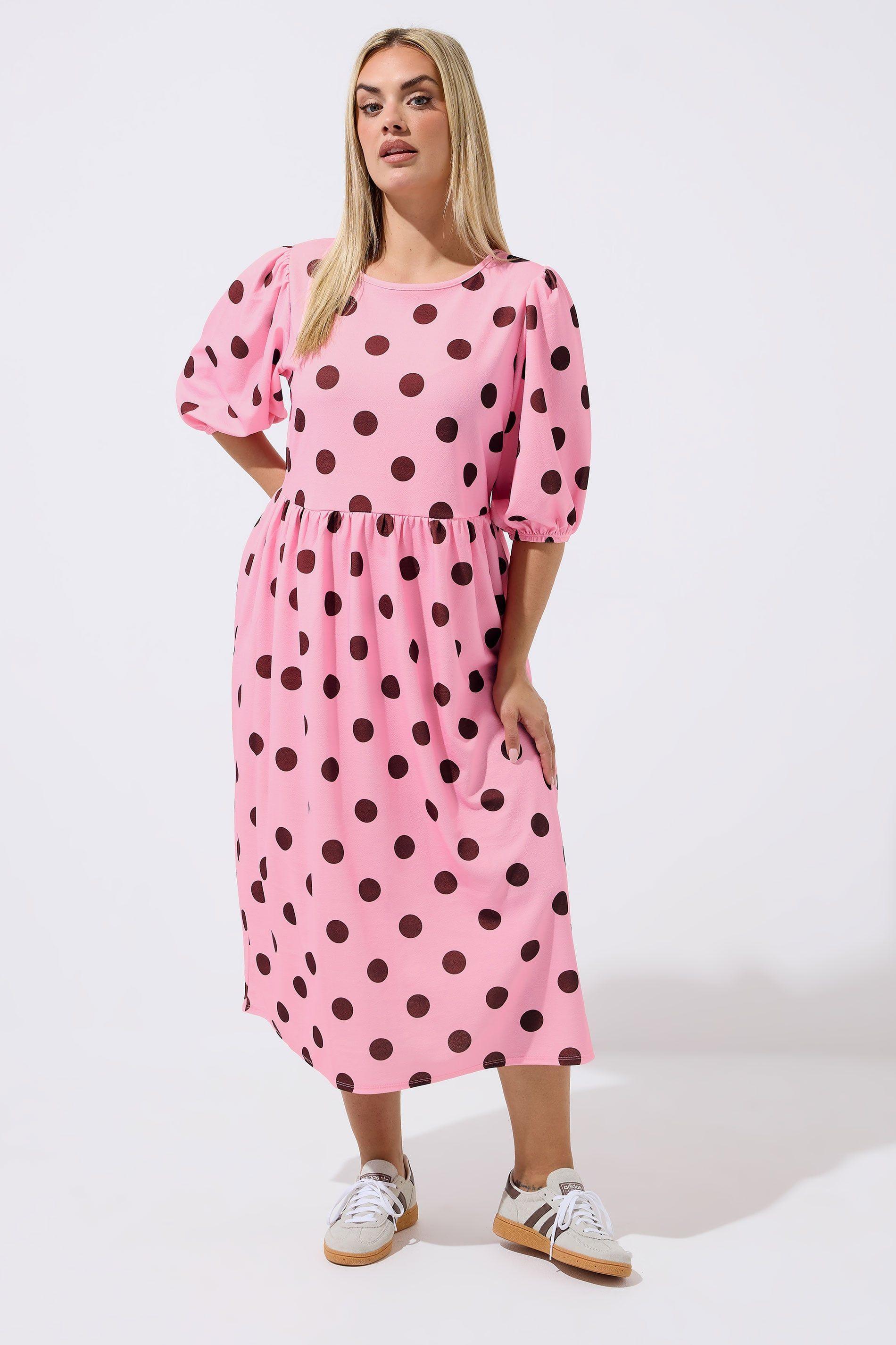Polka Dot Maxi Dress by YOURS