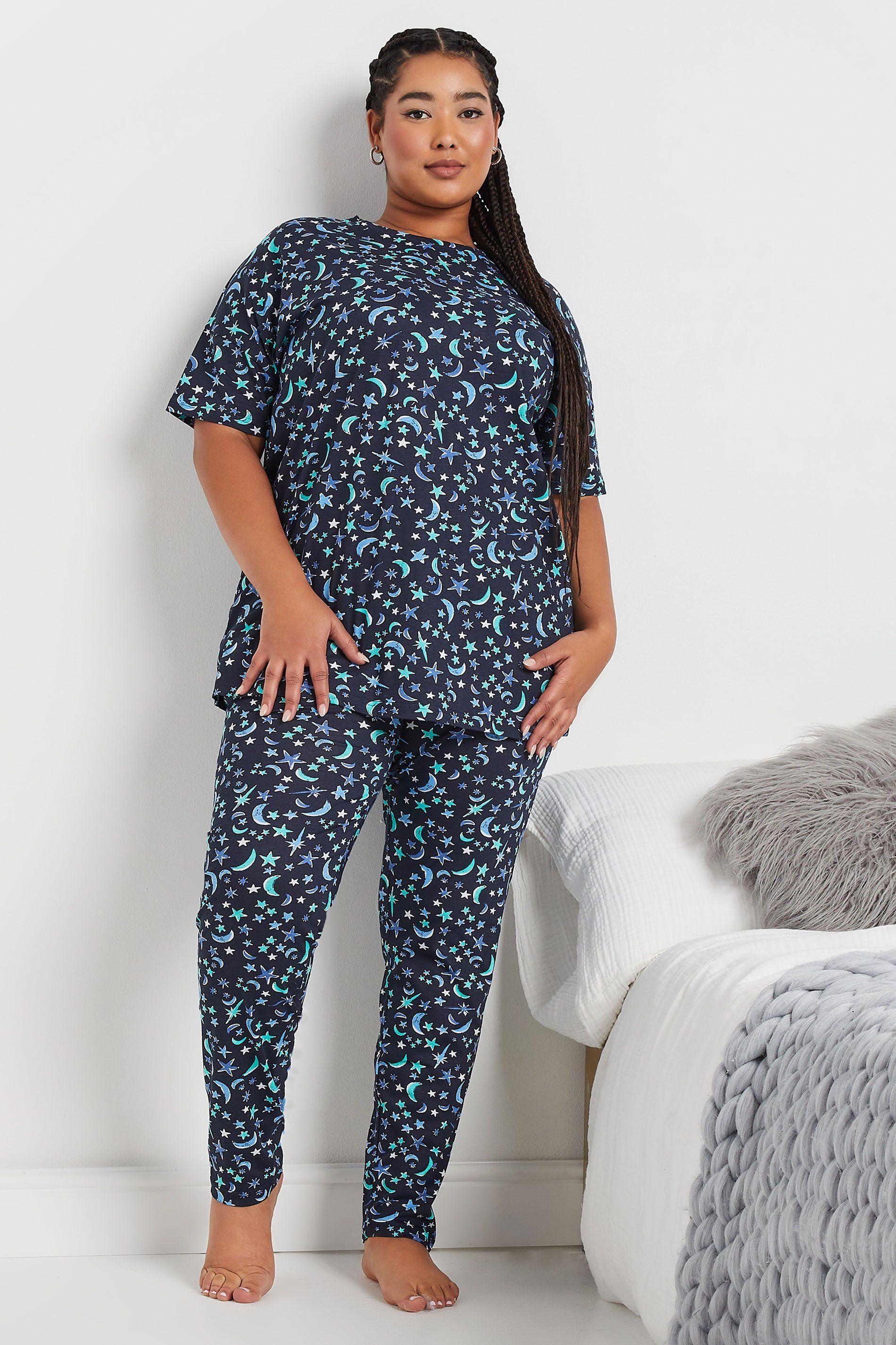 Printed Pyjama Set by YOURS