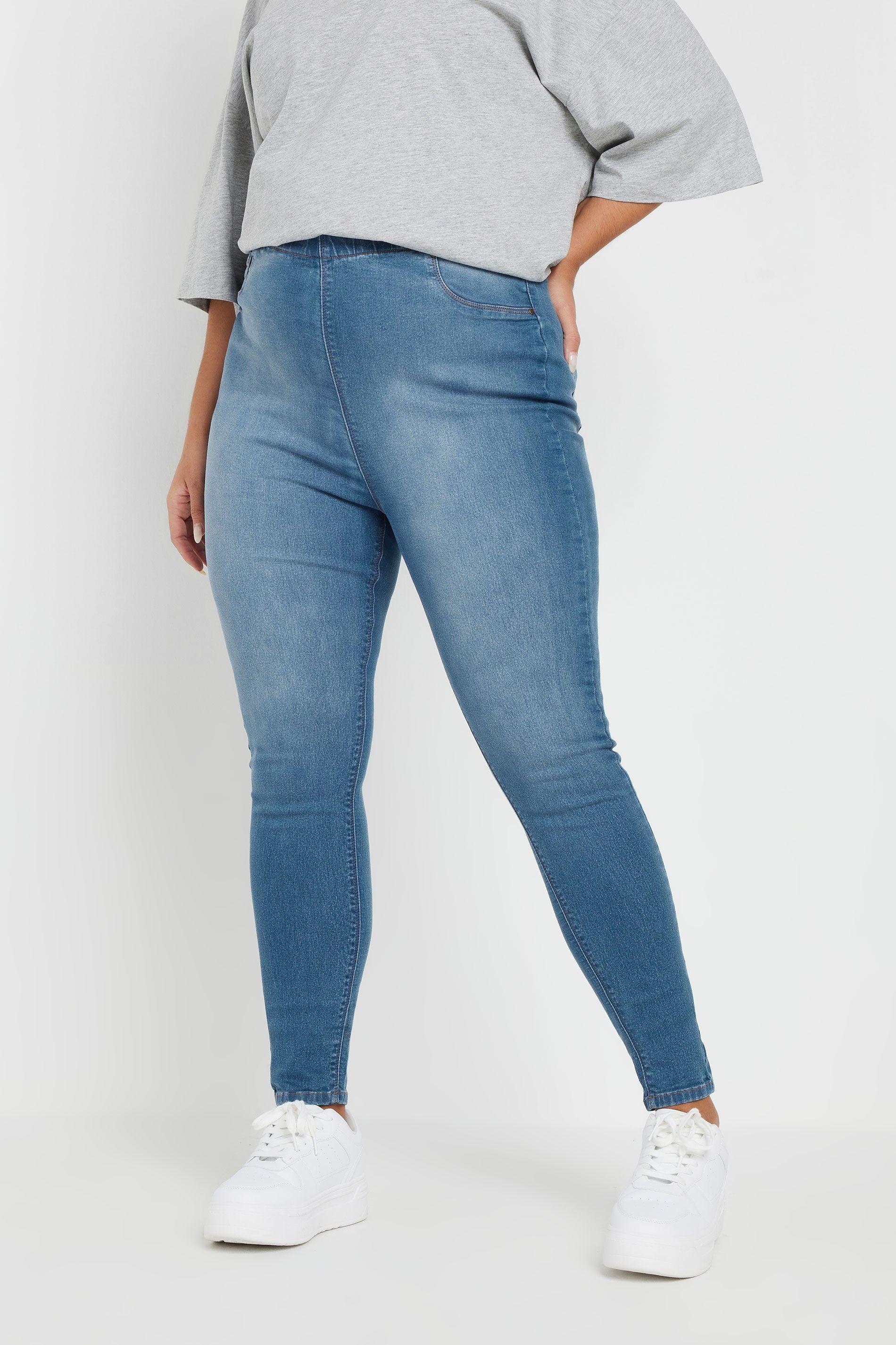 Pull On Stretch Jenny Jeggings by YOURS