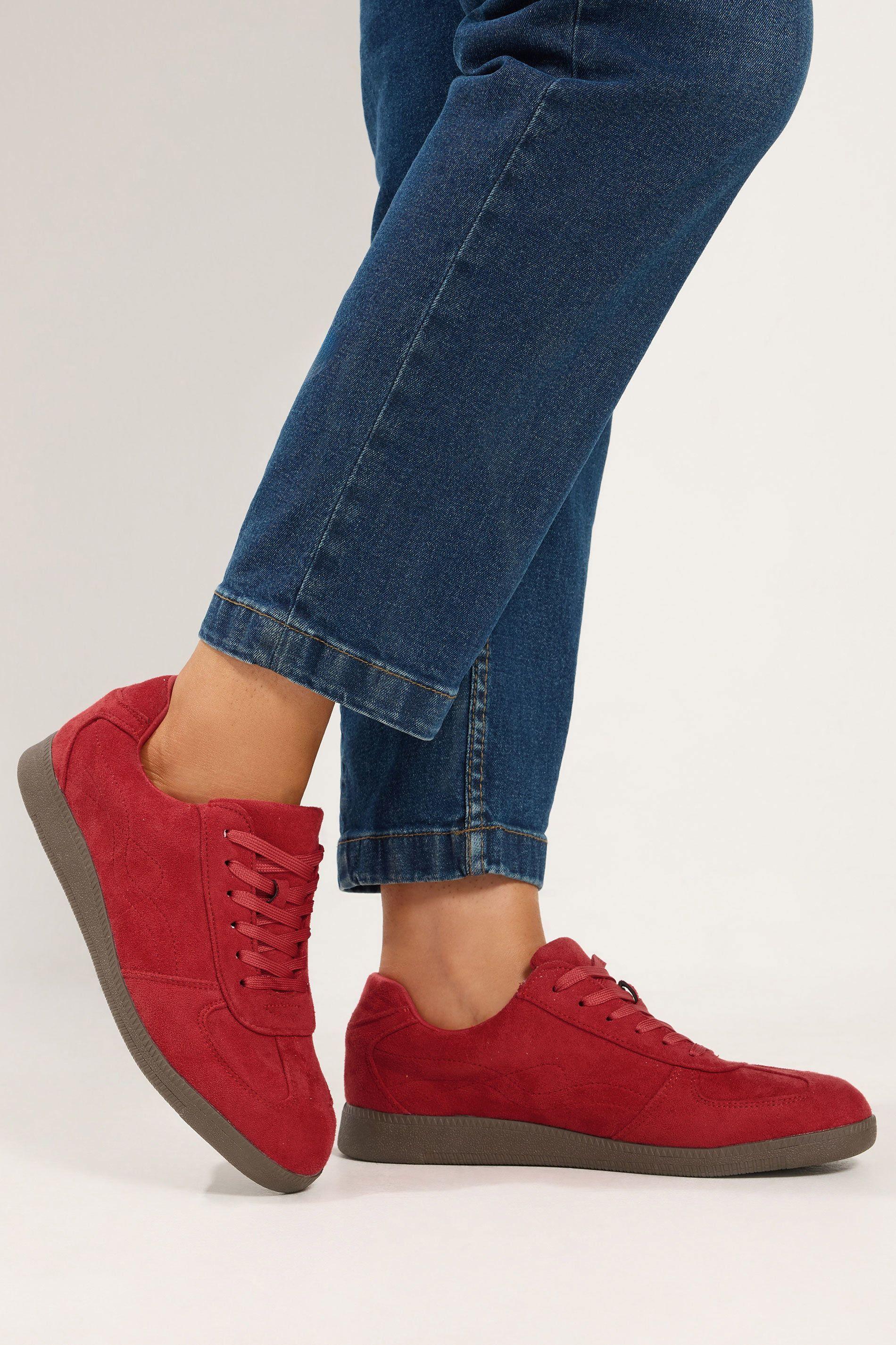 Retro Trainers in Wide E & Extra Wide EEE Fit by YOURS