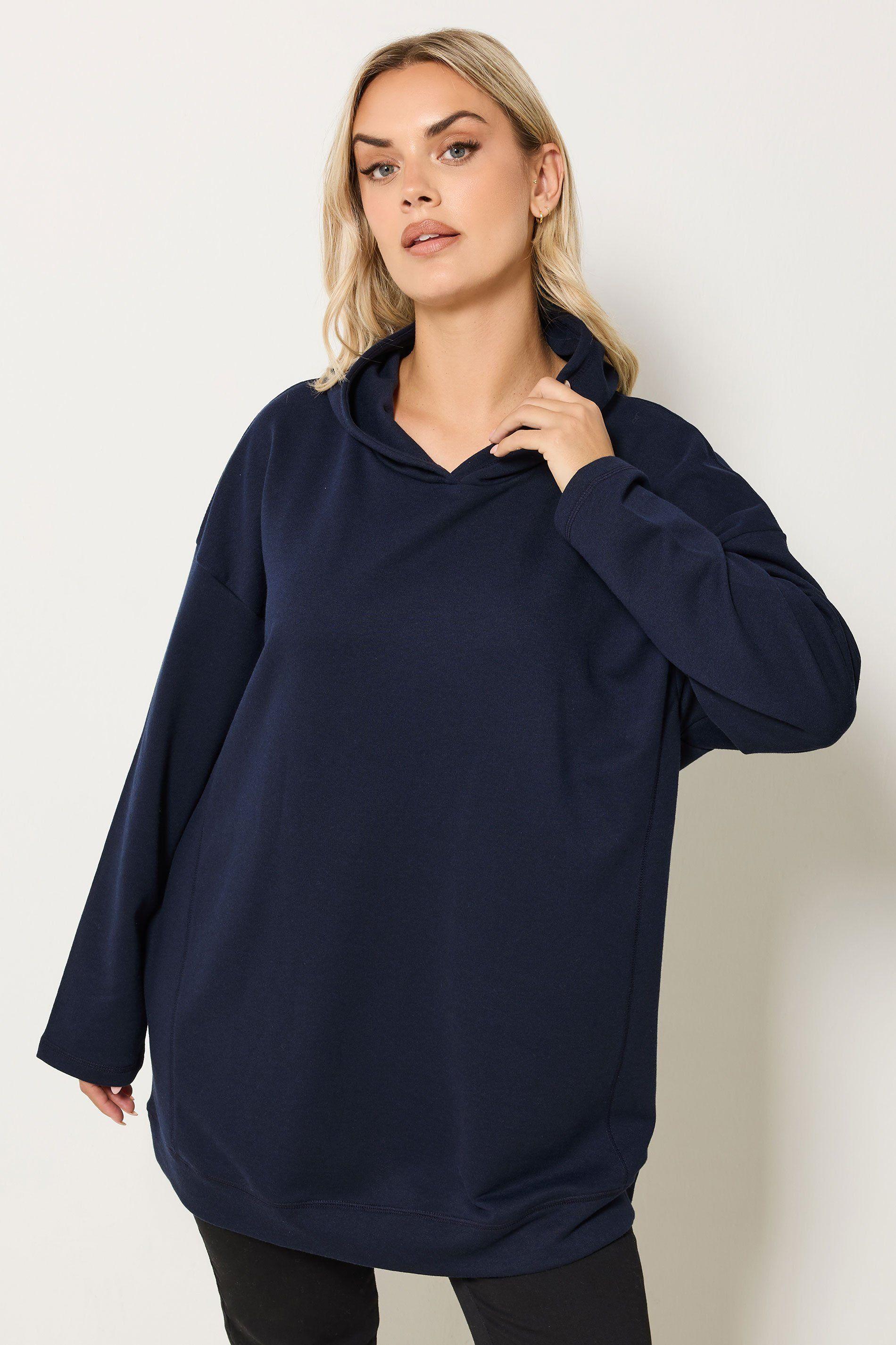 Seam Detail Hoodie by YOURS