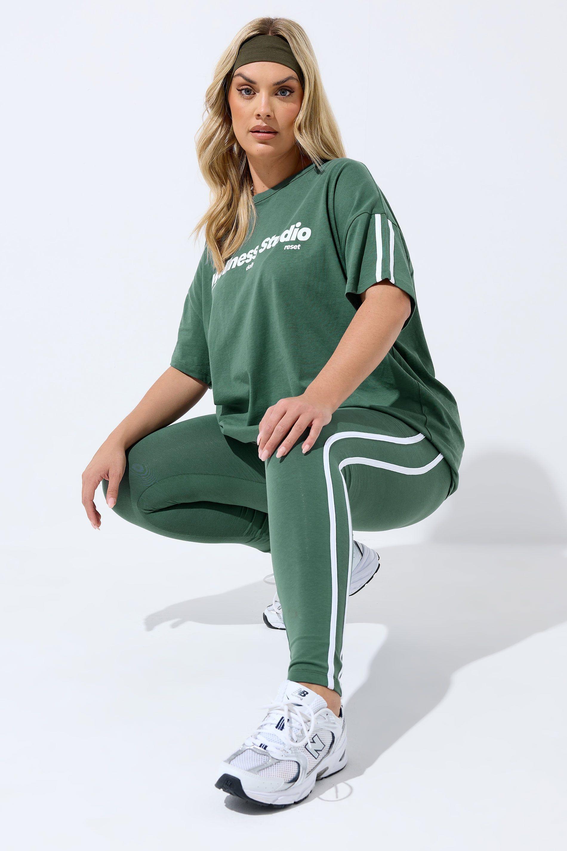 Side Stripe Leggings by YOURS