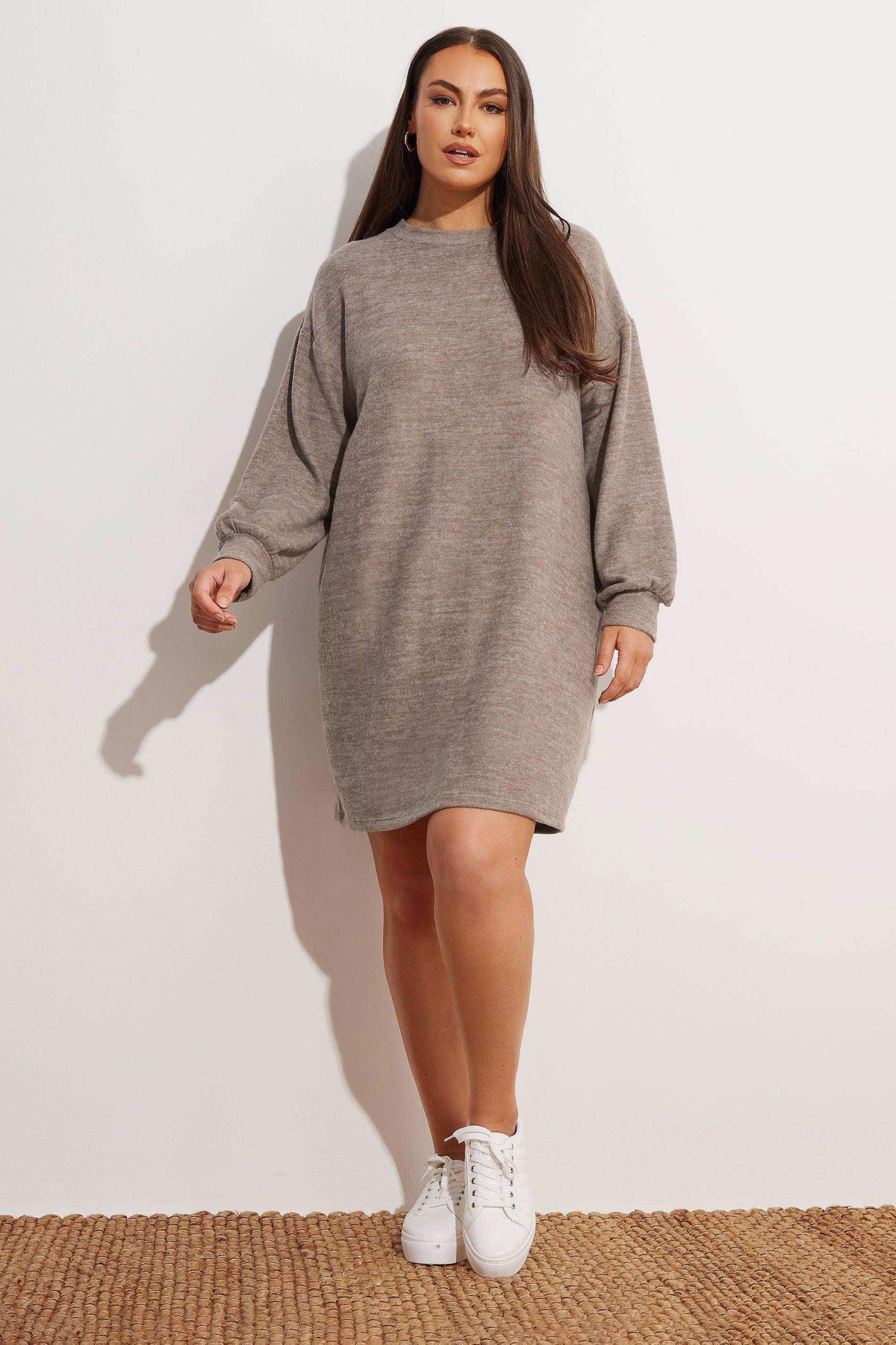 Soft Touch Jumper Dress by YOURS
