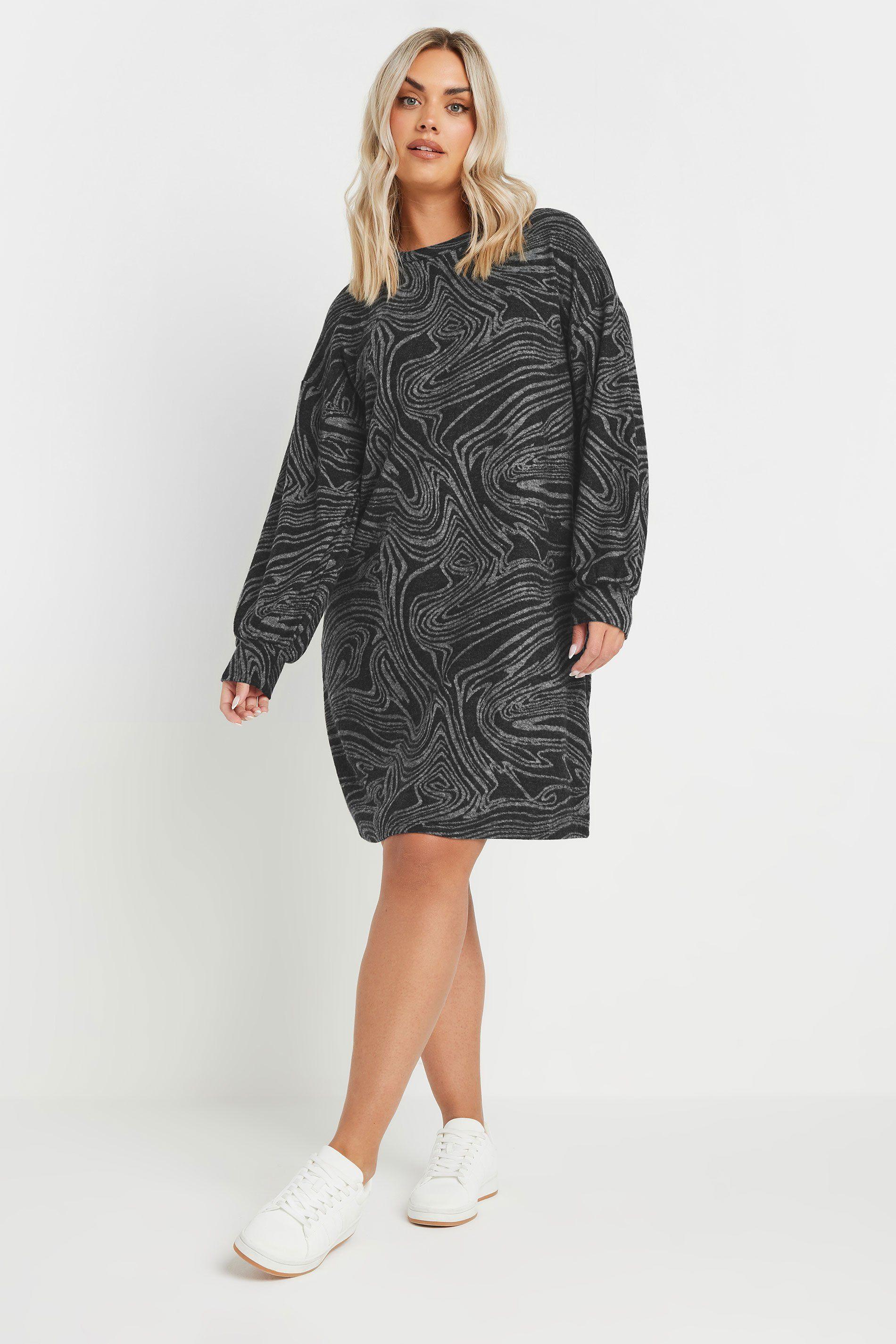 Soft Touch Jumper Dress by YOURS