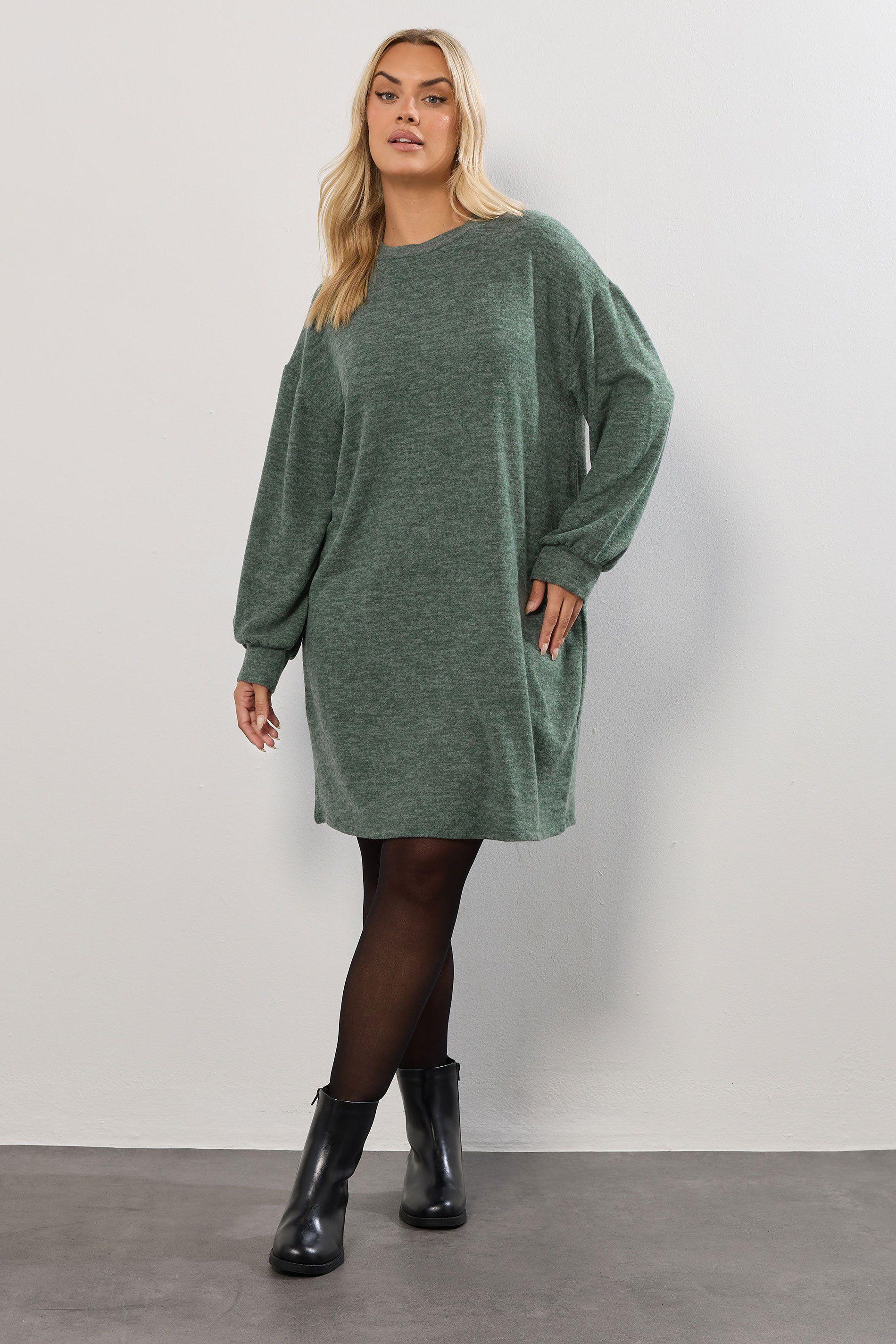 Soft Touch Jumper Dress by YOURS