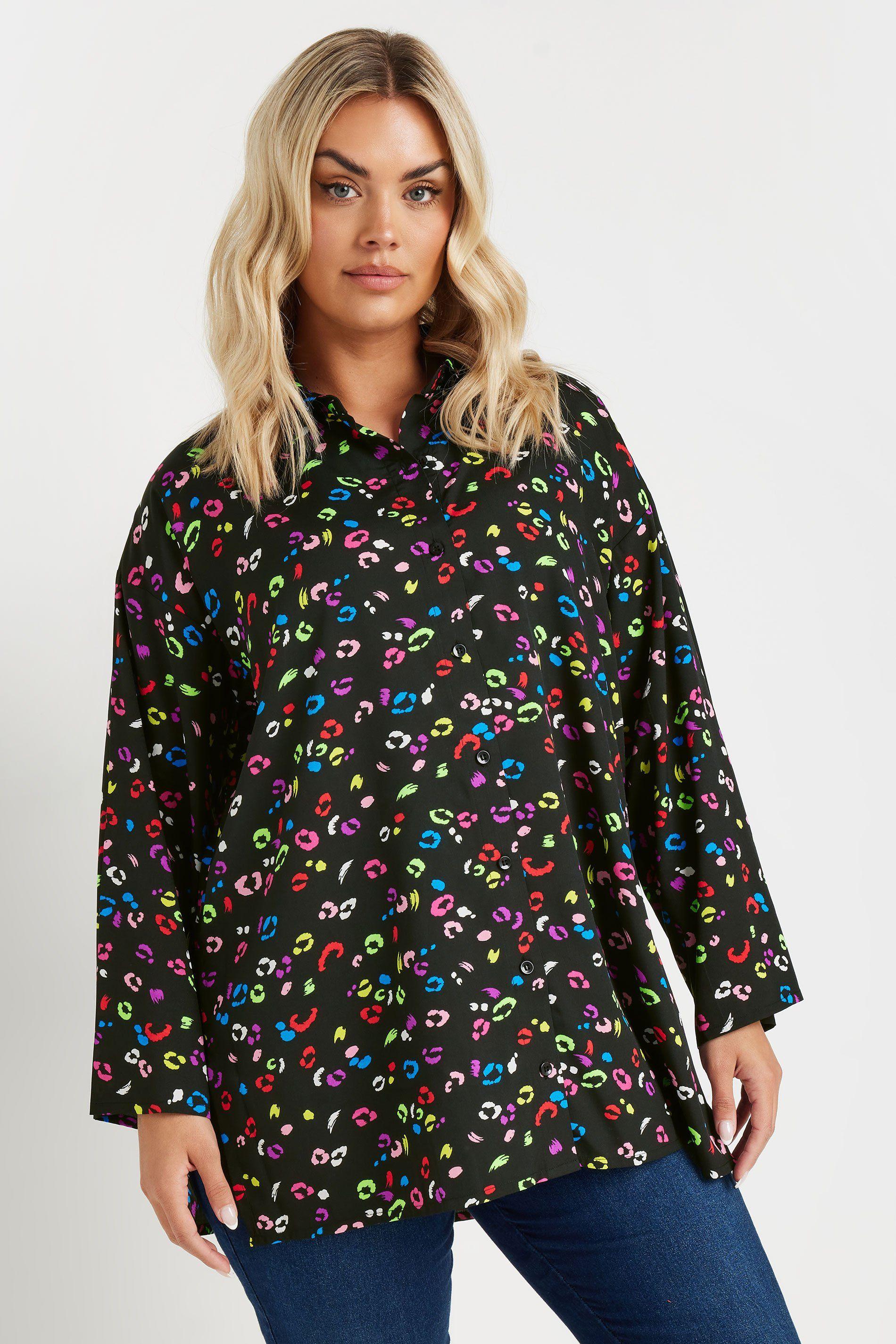 Split Seam Oversized Shirt by YOURS