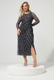 Star Side Knot Dress by YOURS Star Side Knot Dress by YOURS
