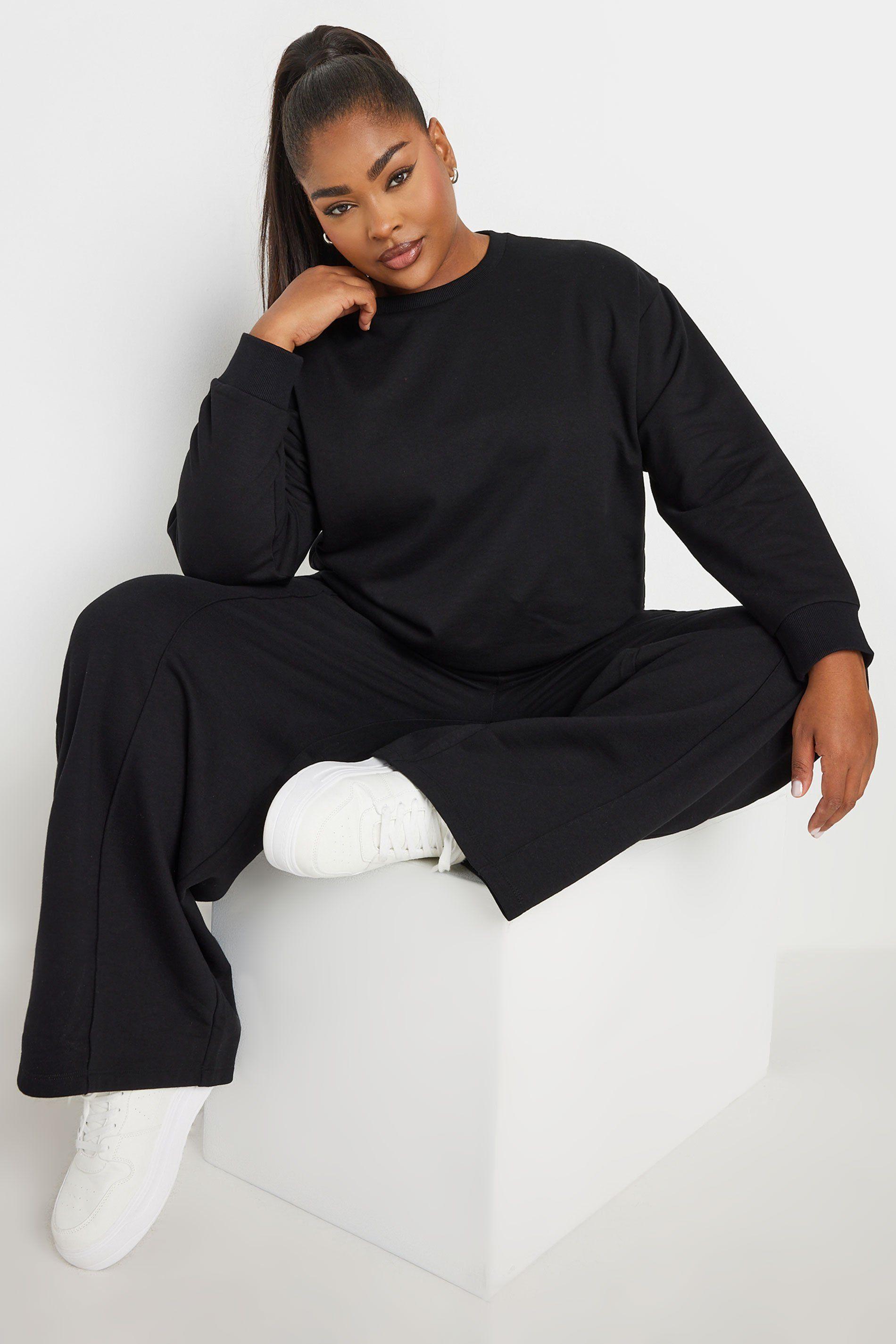 Sweatshirt & Wide Leg Jogger Set by YOURS