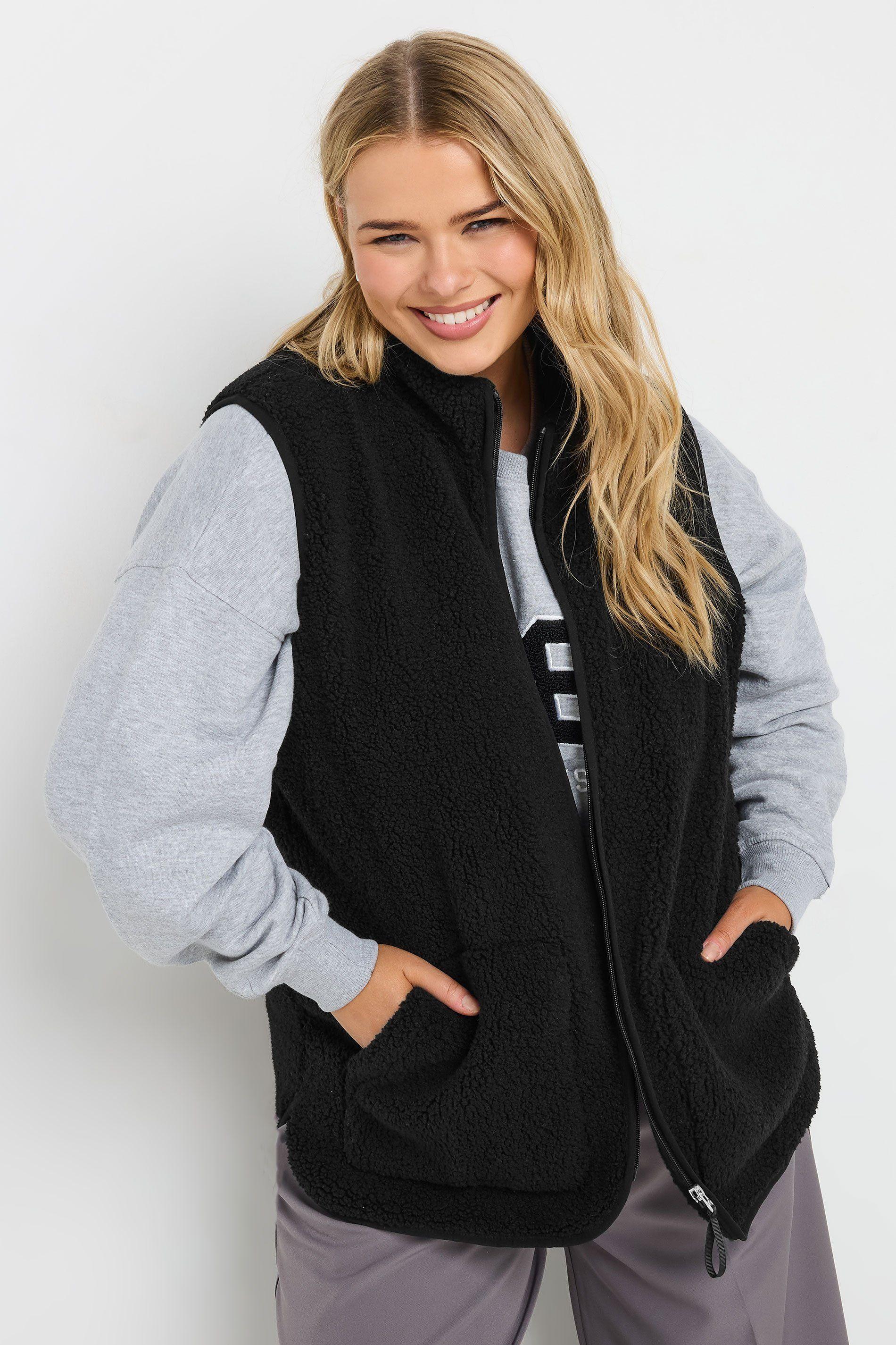 Teddy Borg Gilet by YOURS