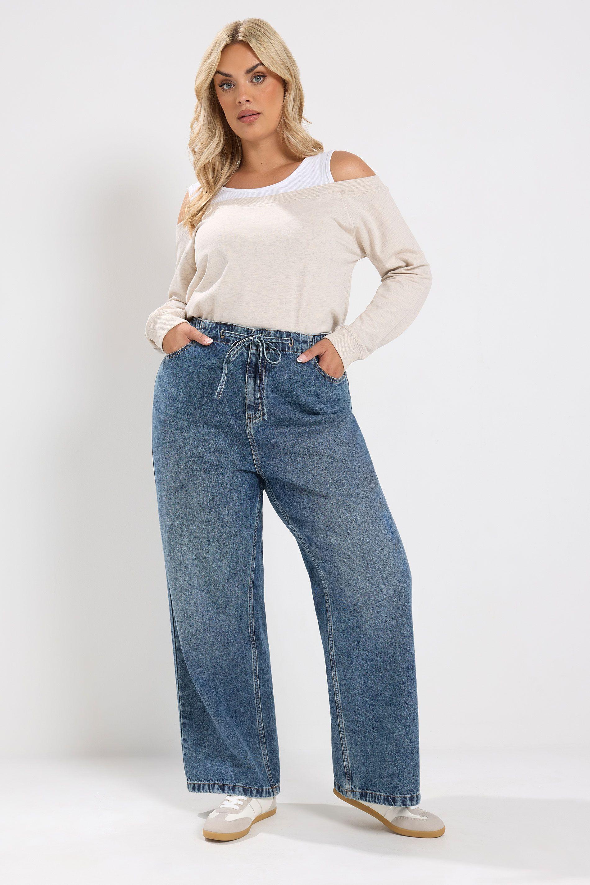 Tie Waist Jeans by YOURS