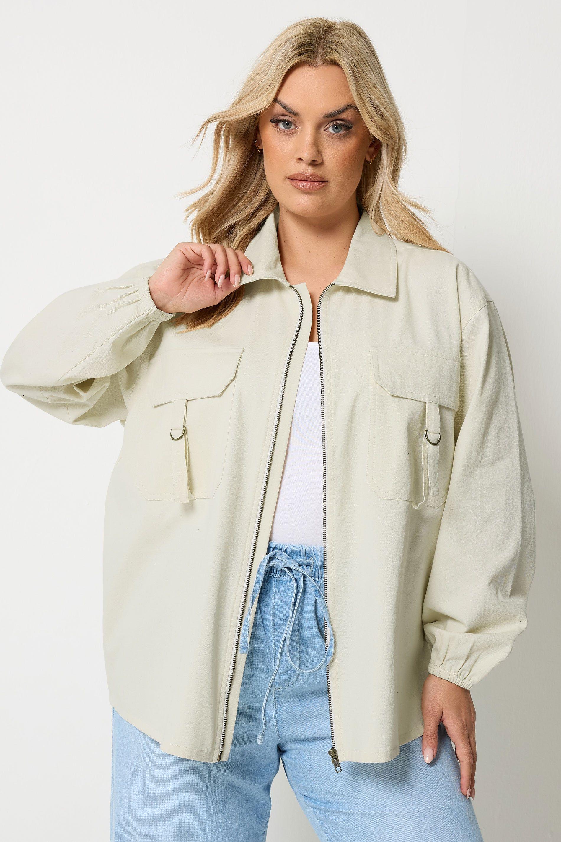 Utility Shacket by YOURS