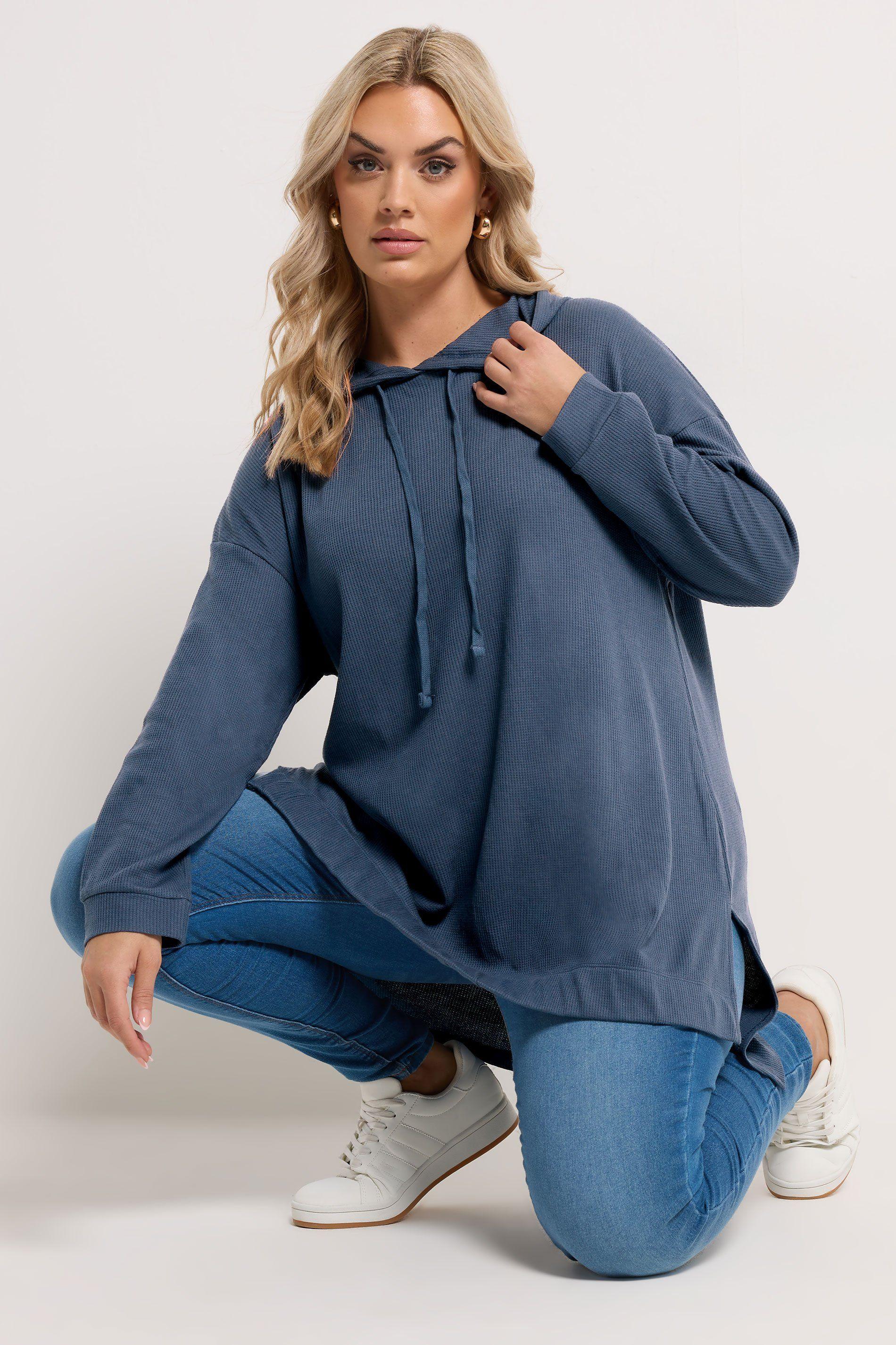 Waffle Texture Hoodie by YOURS