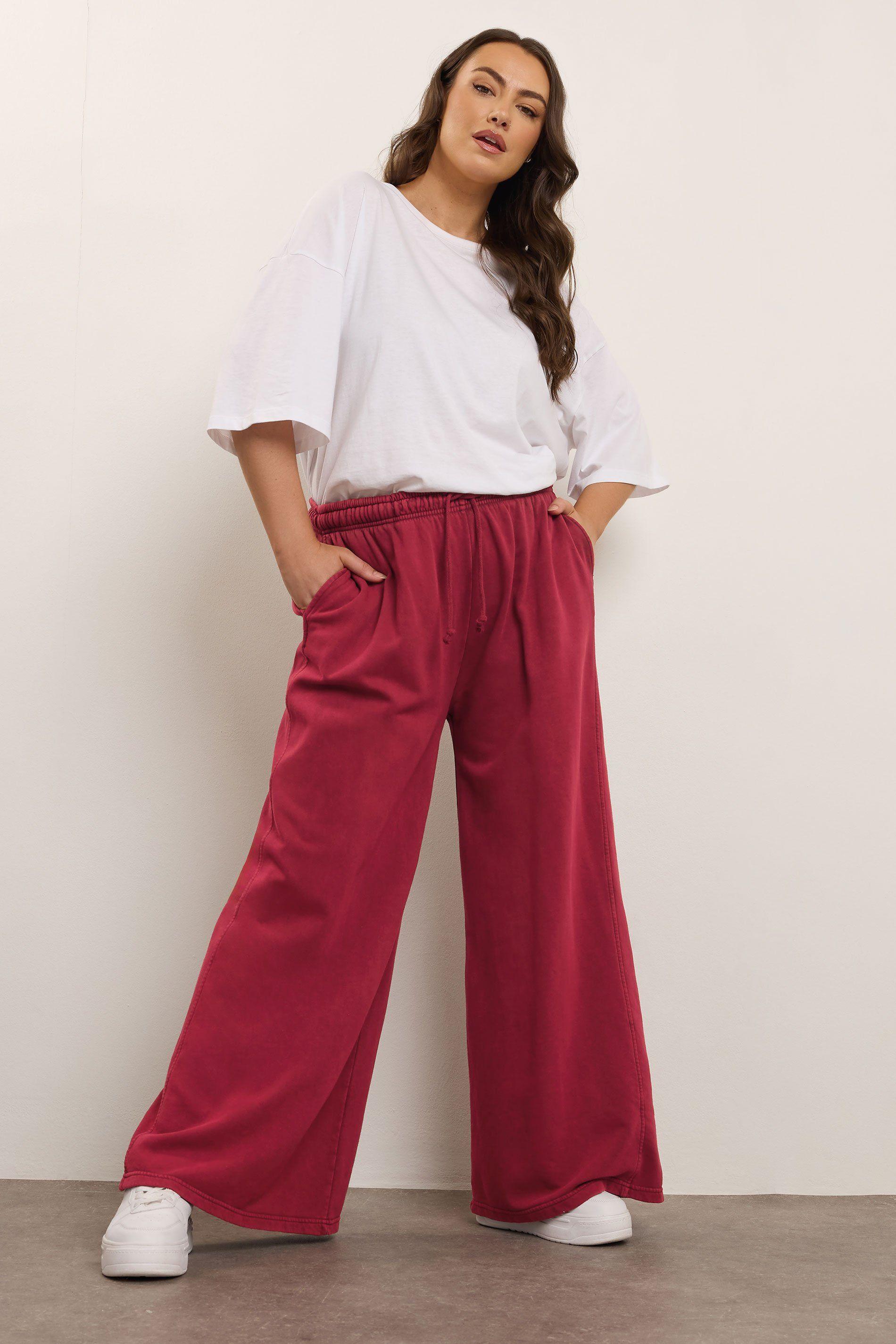 Wide Leg Joggers by YOURS