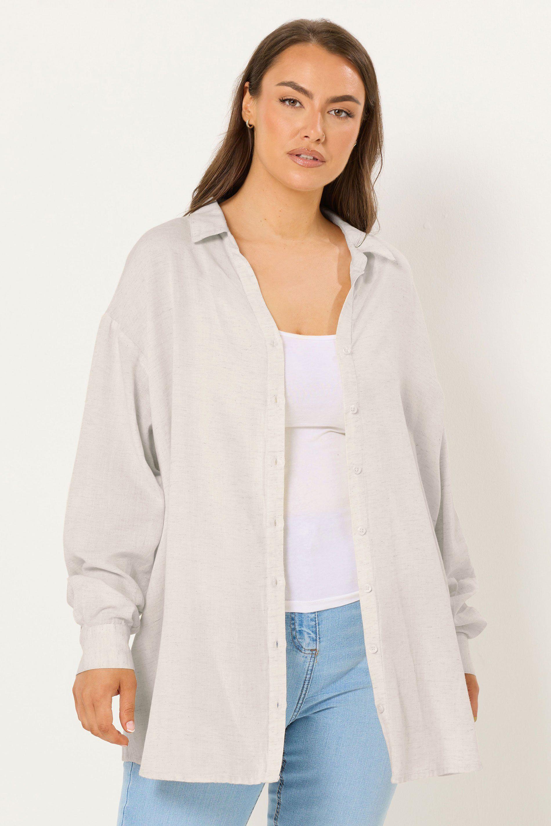 Woven Linen Shirt by YOURS