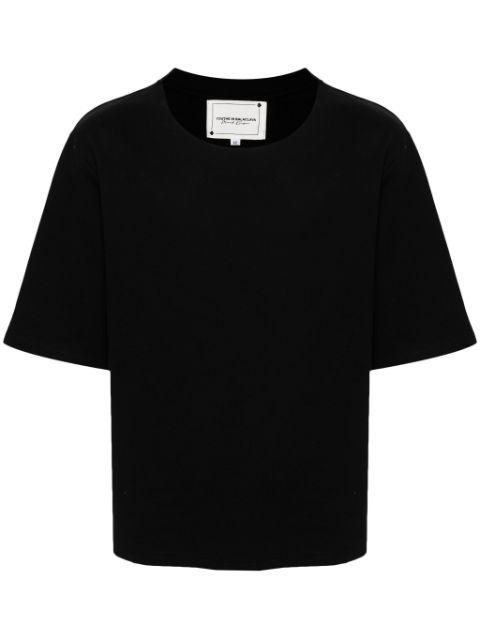 round-neck layered T-shirt by YOUTHS IN BALACLAVA